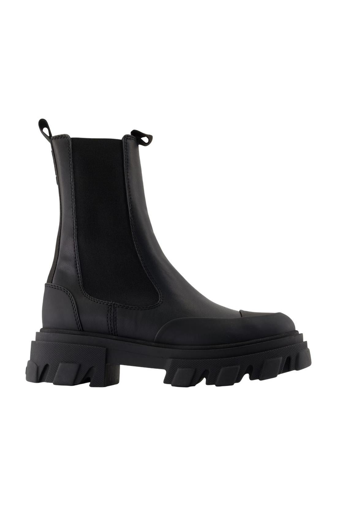 Chelsea-Boots - Ganni - Leder - Schwarz-schuhe / stiefel-Ganni-EU36-black-ARCHIVIST