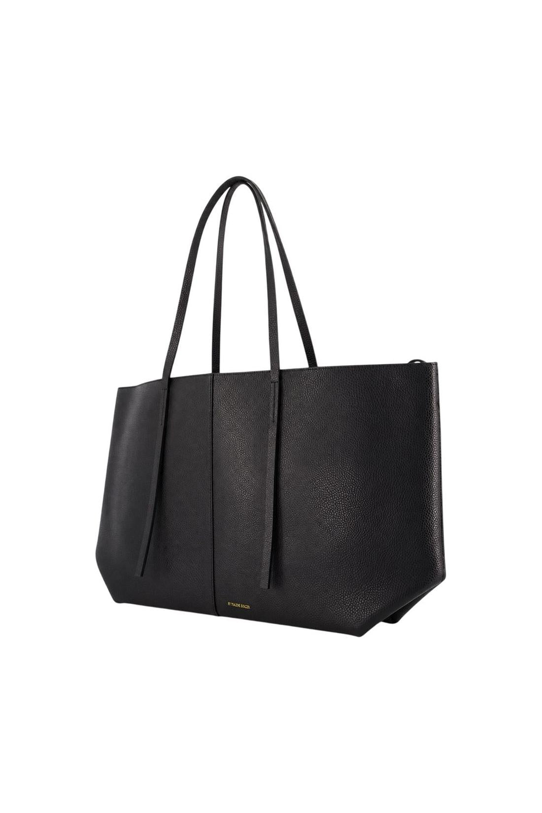 Abilla-Einkaufstasche – Von Malene Birger – Leder – Schwarz