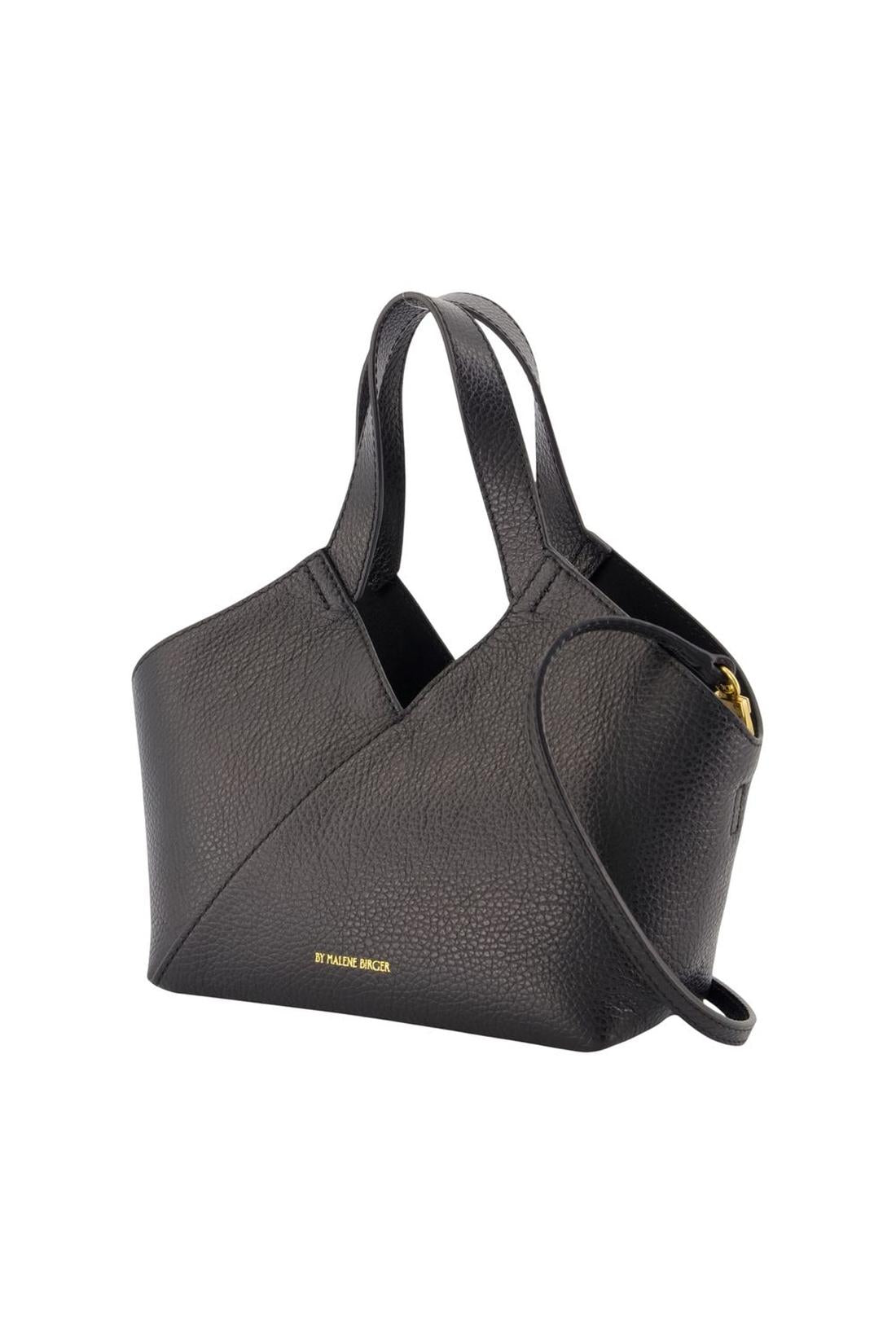 Lulle-Einkaufstasche – Von Malene Birger – Leder – Schwarz