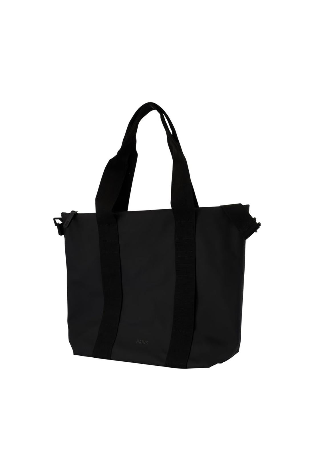 Rains-Rucksack 2 Way Tote Backpack Mini W3 - RAINS - Synthetik - Schwarz-Taschen-Black-Deal-Outlet-by-ARCHIVIST