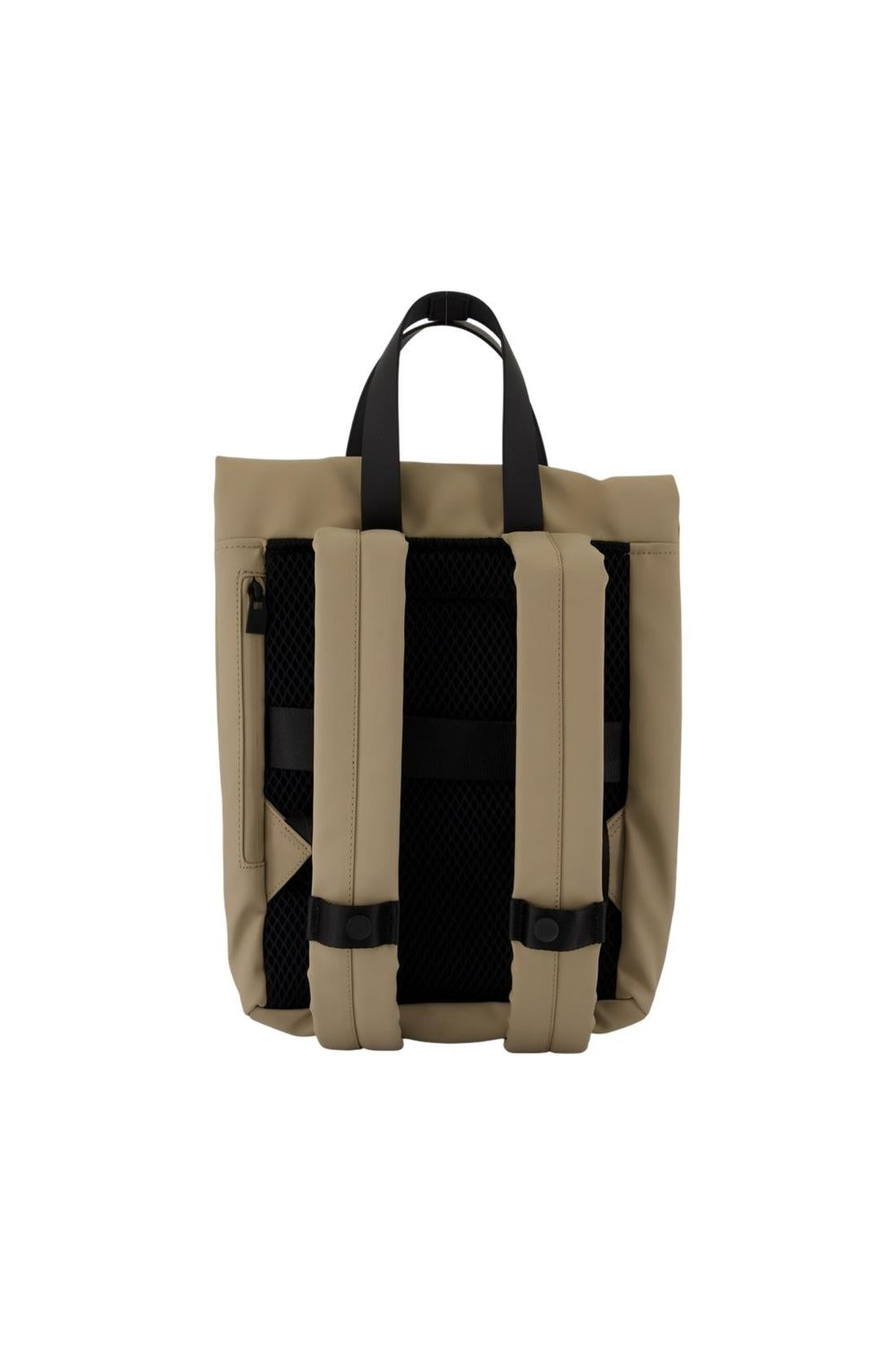 Rains-Rucksack 2 Way Tote Backpack Mini W3 - RAINS - Synthetik - Beige-Taschen-Black-Deal-Outlet-by-ARCHIVIST