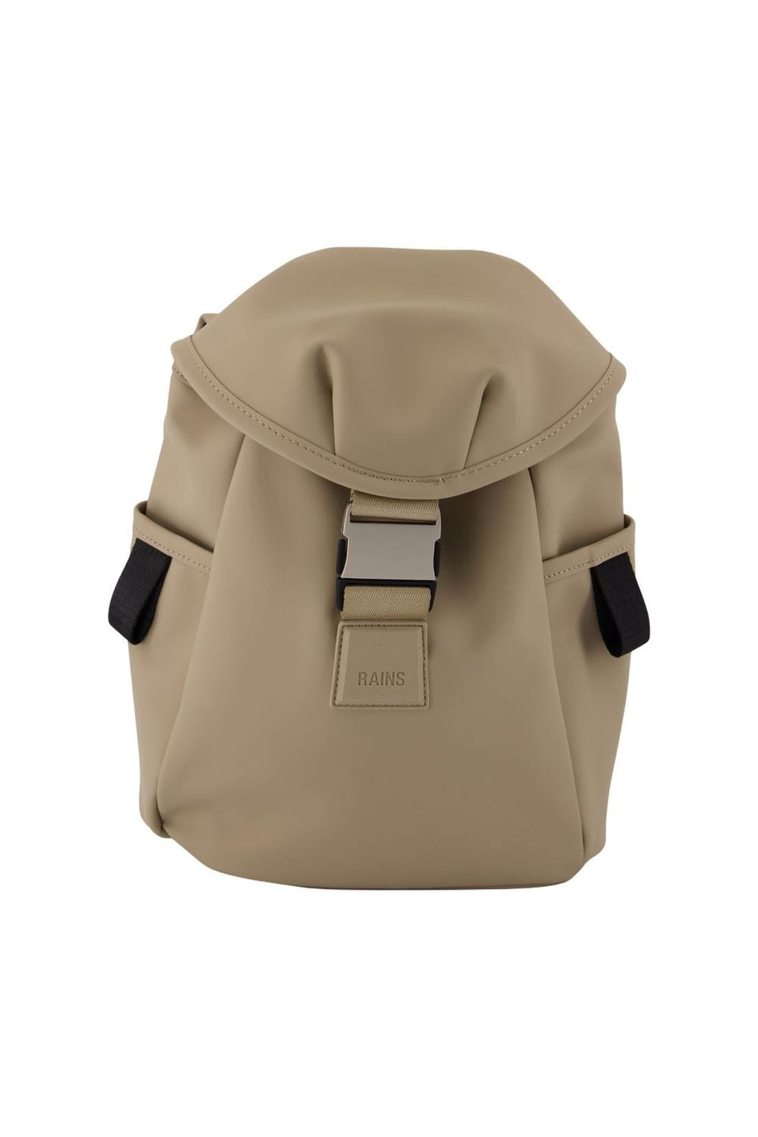 Rains-Rucksack Valera Bucket Backpack Mini W3 - RAINS - Synthetik - Beige-Taschen-Black-Deal-Outlet-by-ARCHIVIST