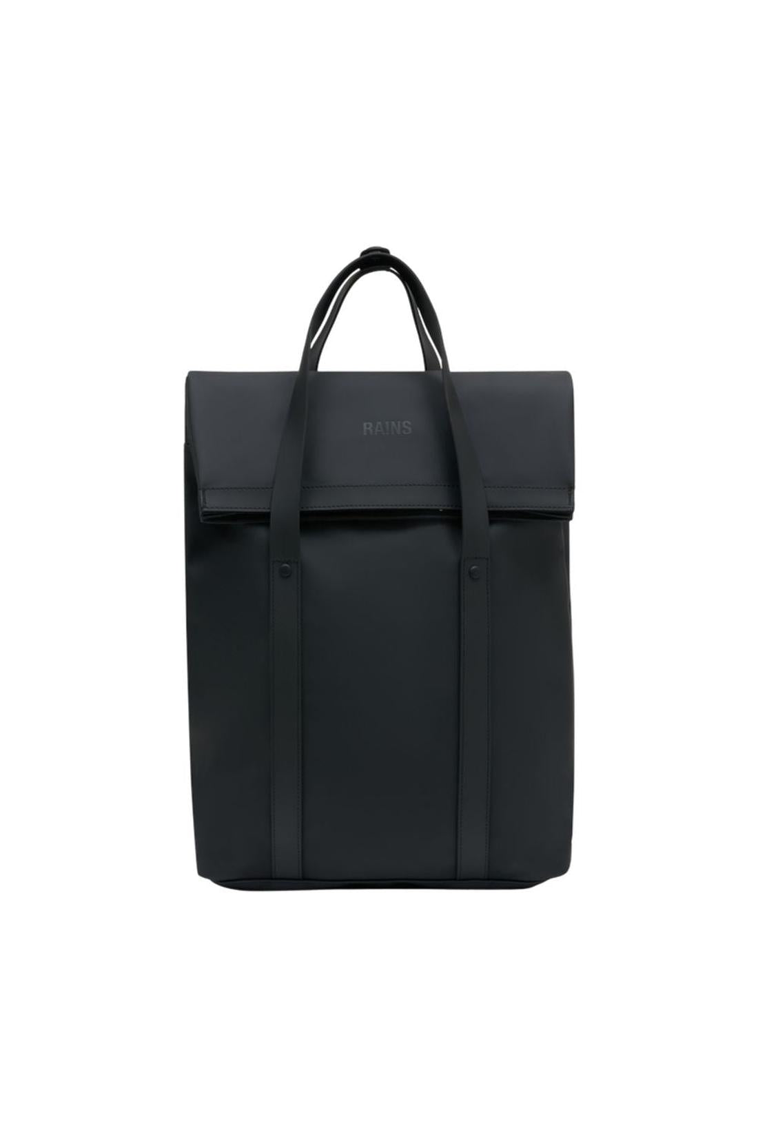 Rains-Rucksack 2 Way W3 - RAINS - Synthetik - Schwarz-Taschen-Black-Deal-Outlet-by-ARCHIVIST