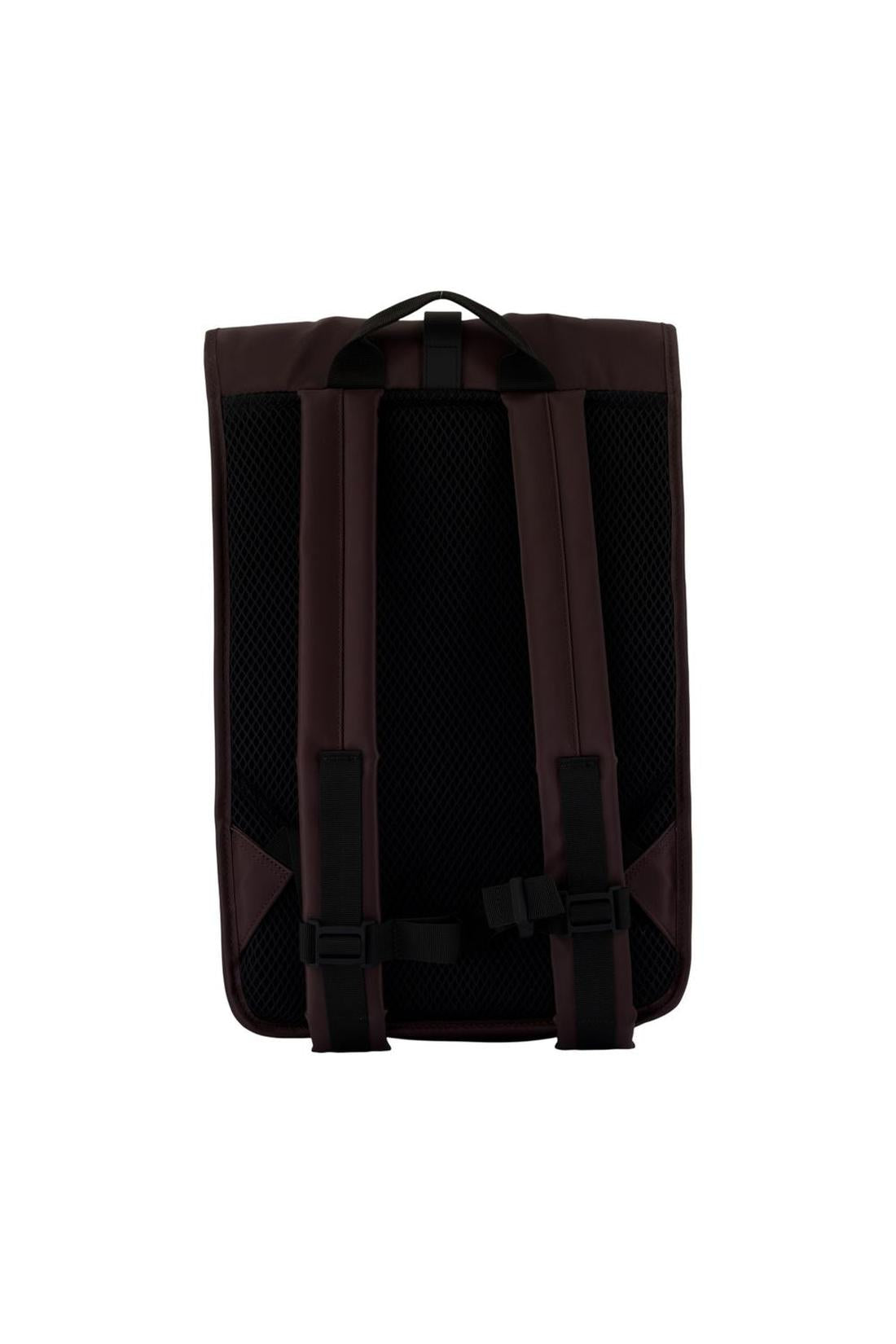 Rains-Rucksack Rolltop Rucksack W3 - RAINS - Synthetik - Bordeaux-Taschen-Black-Deal-Outlet-by-ARCHIVIST