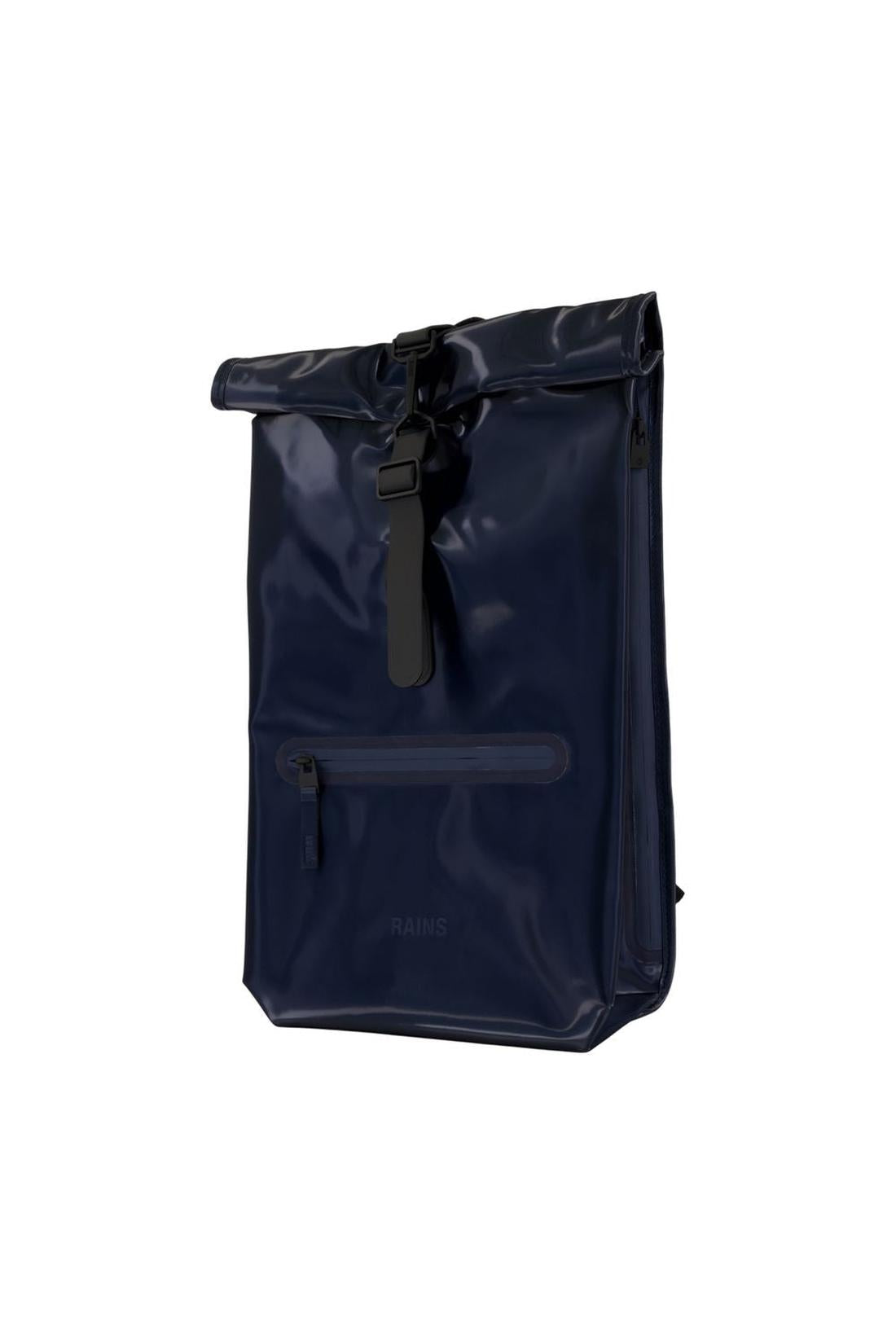 Rains-Rucksack Rolltop Rucksack W3 - RAINS - Synthetik - Blau-Taschen-Black-Deal-Outlet-by-ARCHIVIST