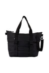 Rains-Cabas Puffer Mix Tote Bag Mini W3 - RAINS - Synthetik - Schwarz-Taschen-Black-Deal-Outlet-by-ARCHIVIST