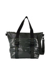 Rains-Cabas Puffer Mix Tote Bag Mini W3 - RAINS - Synthetisch - Grün-Taschen-Black-Deal-Outlet-by-ARCHIVIST