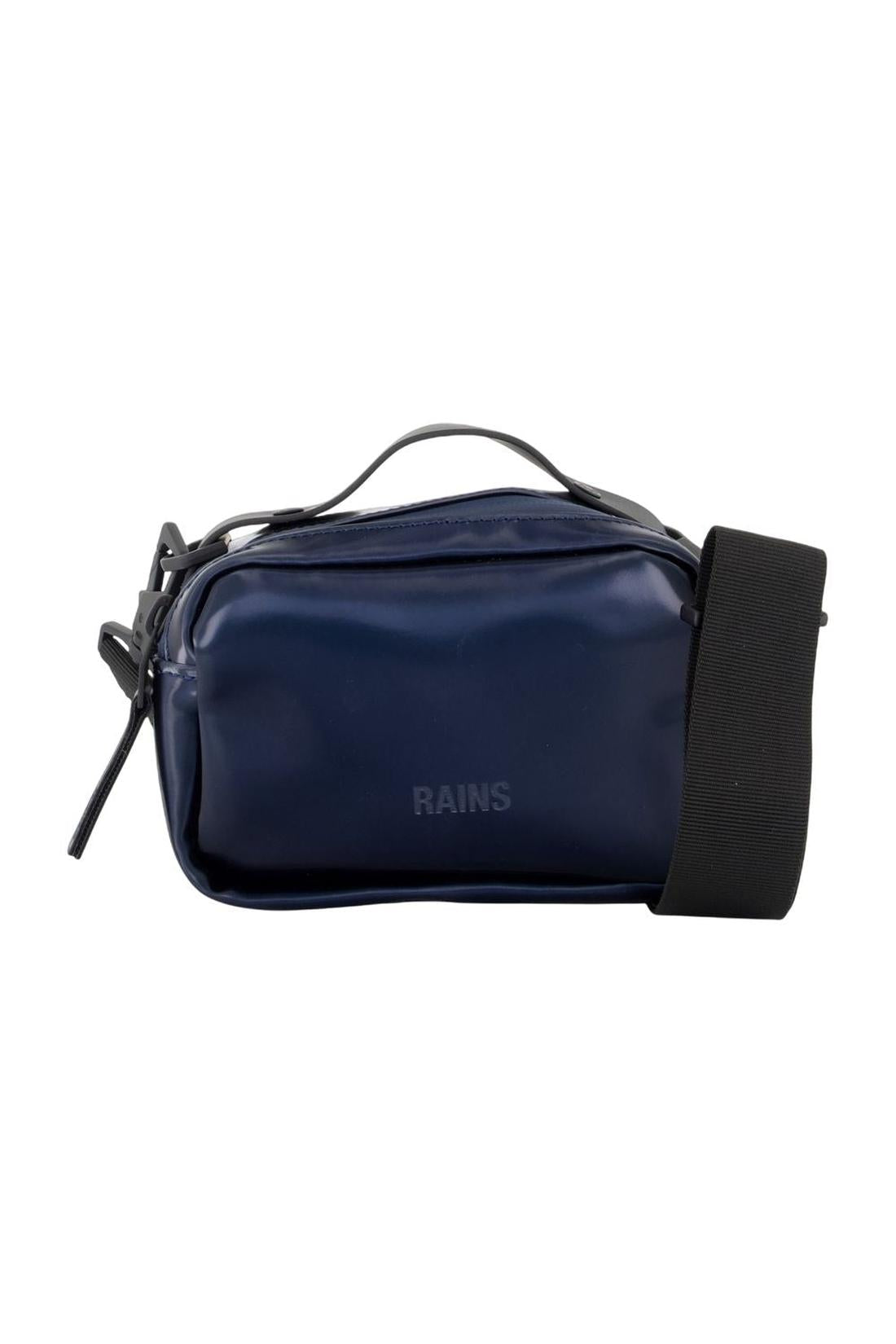 Rains-Box Micro W3 Schultertasche - RAINS - Synthetik - Blau-Taschen-Black-Deal-Outlet-by-ARCHIVIST