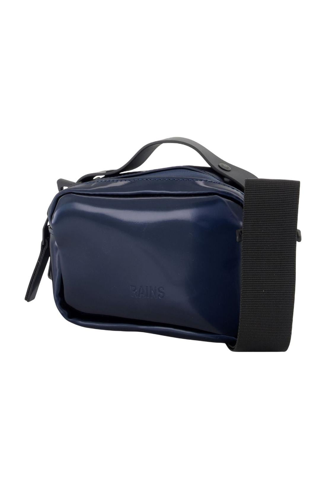 Rains-Box Micro W3 Schultertasche - RAINS - Synthetik - Blau-Taschen-Black-Deal-Outlet-by-ARCHIVIST