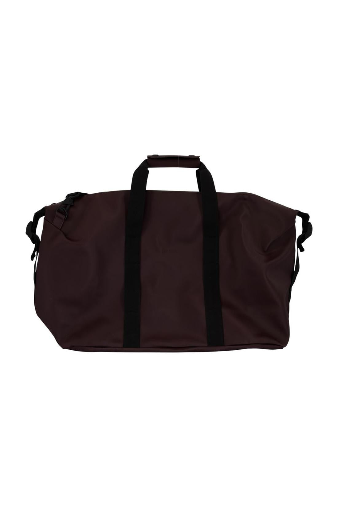 Rains-Reisetasche Hilo Weekend Bag W3 - RAINS - Synthetik - Bordeaux-Taschen-Black-Deal-Outlet-by-ARCHIVIST