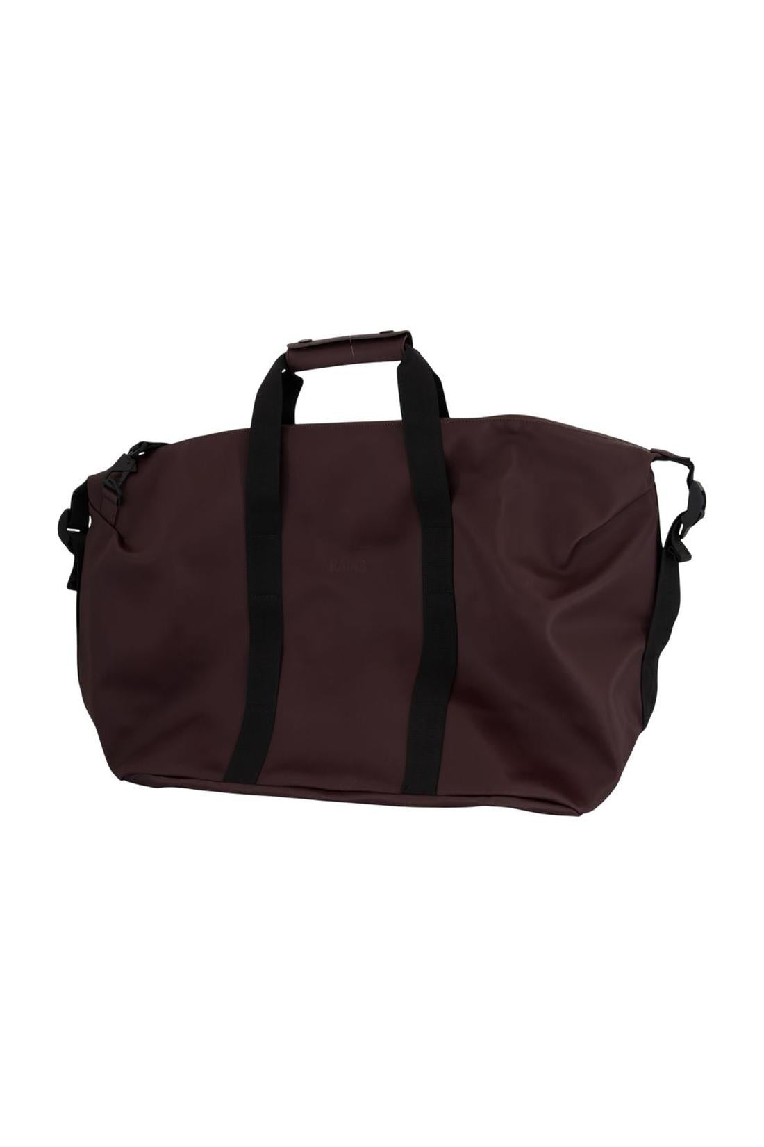 Rains-Reisetasche Hilo Weekend Bag W3 - RAINS - Synthetik - Bordeaux-Taschen-Black-Deal-Outlet-by-ARCHIVIST