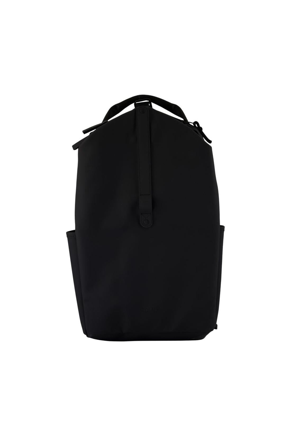 Rains-Rucksack Clip Front Backpack W3 - RAINS - Synthetik - Schwarz-Taschen-Black-Deal-Outlet-by-ARCHIVIST