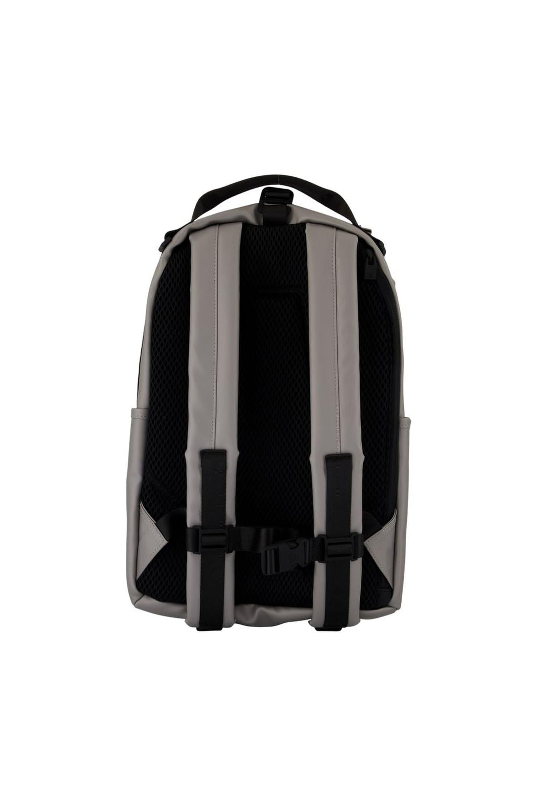 Rains-Clip Front Backpack W3 Rucksack - RAINS - Synthetik - Grau-Taschen-Black-Deal-Outlet-by-ARCHIVIST