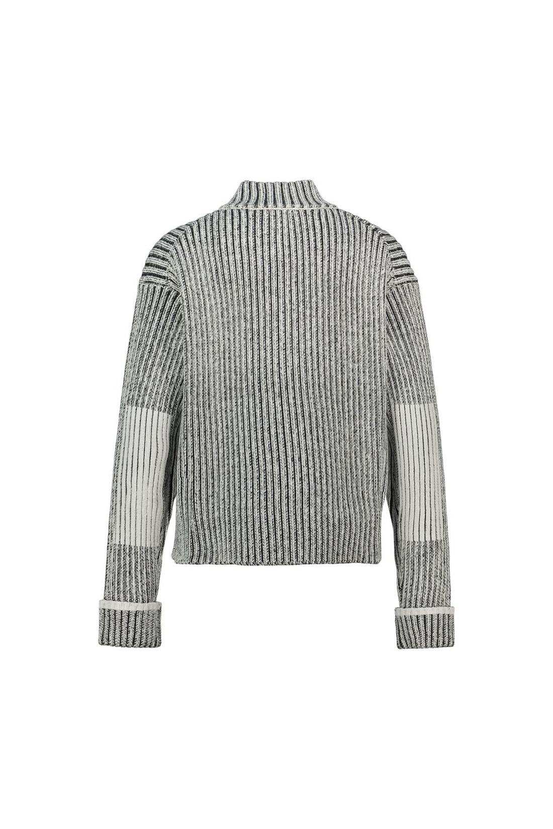 Strickjacke „Sapa Knit W Zip“ – RAINS – Synthetik – Grau