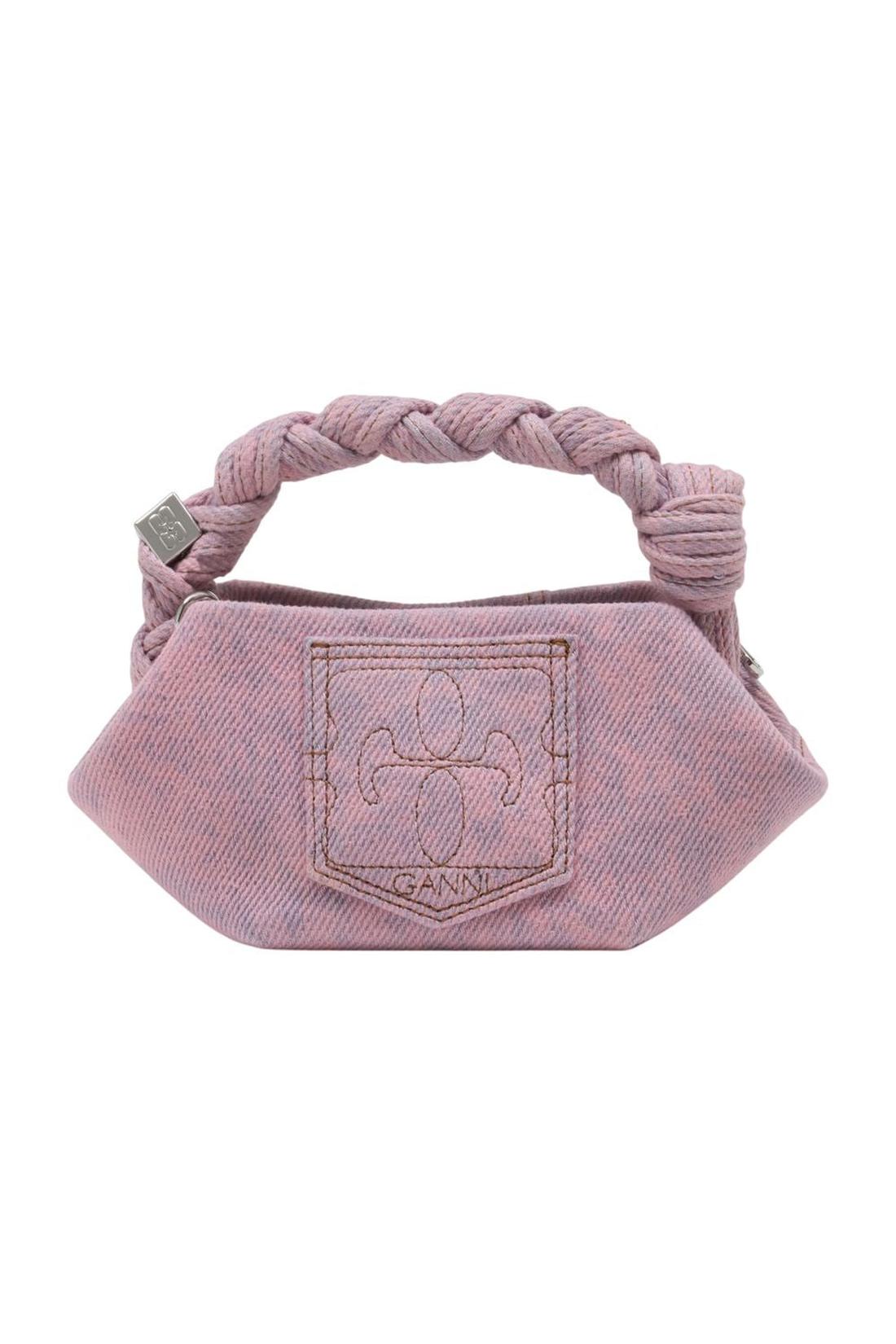 Bou Mini Handtasche - Ganni - Baumwolle - Rosa-Taschen-Ganni-ARCHIVIST