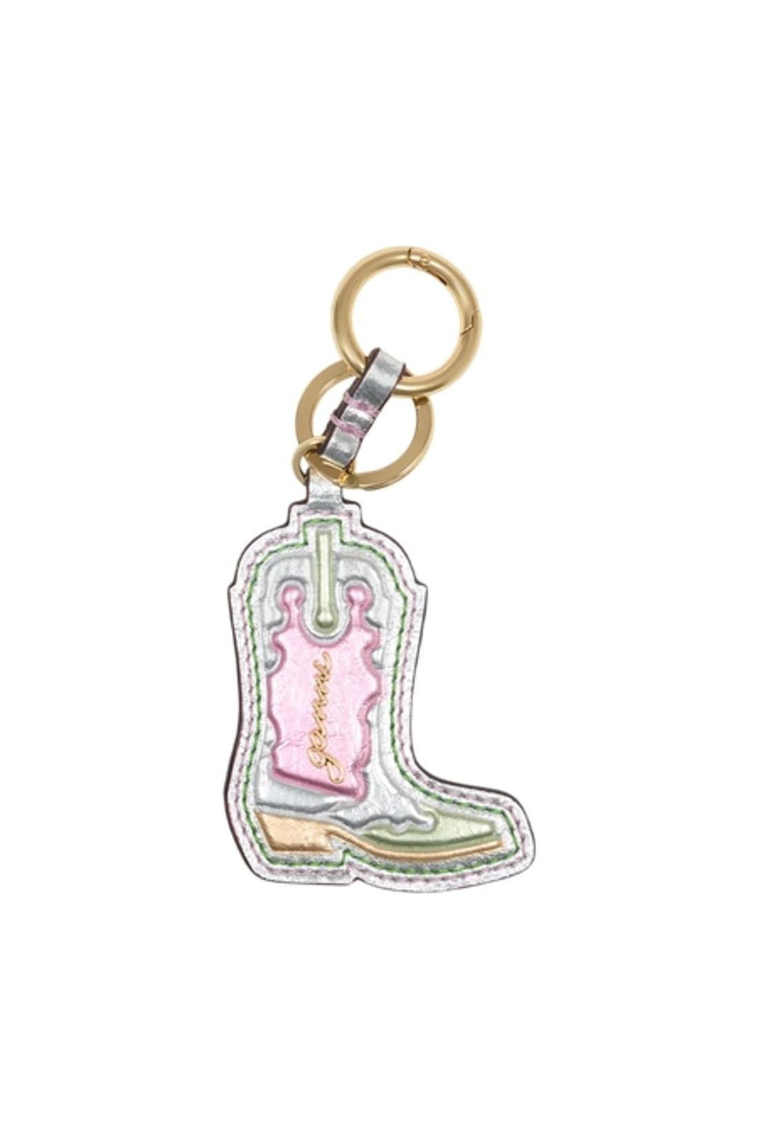 Schlüsselanhänger Western Boot – Ganni – Synthetik – Mehrfarbig-Outdoor-Ganni-One size-multicolor-ARCHIVIST