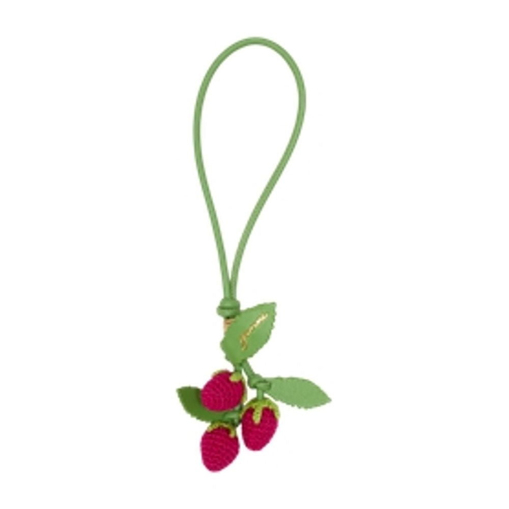 Schlüsselanhänger Raspberry Flower - Ganni - Leder - Multi