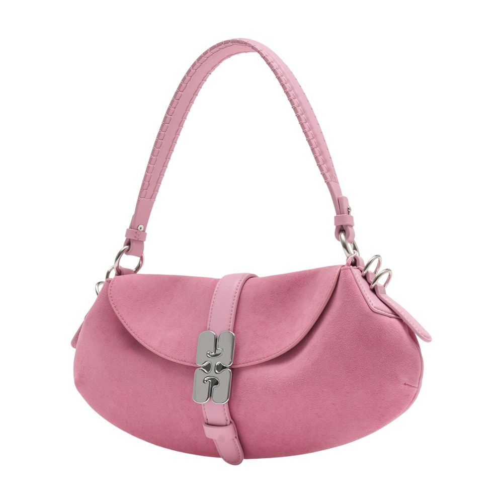 Umhängetasche B Kat – Ganni – Kunstleder – Rosa