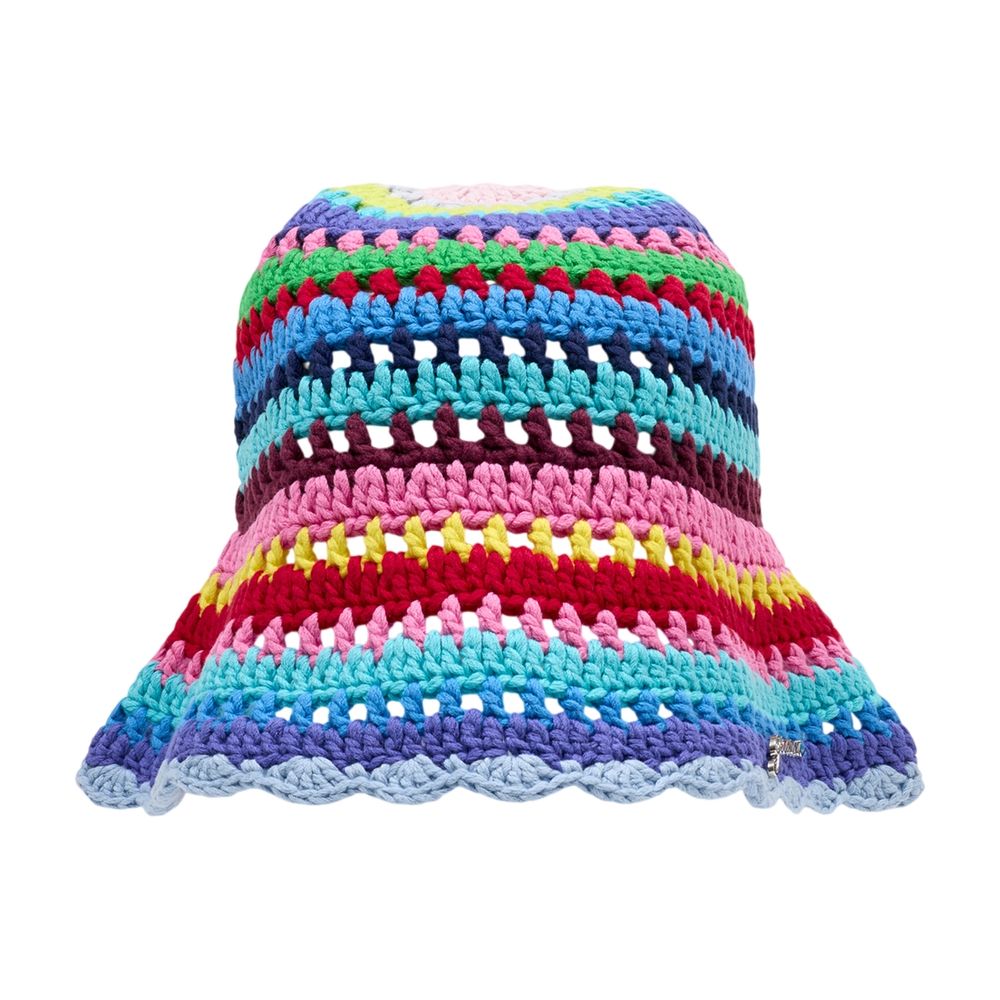 Bob Crochet Stripe – Ganni – Baumwolle – Mehrfarbig