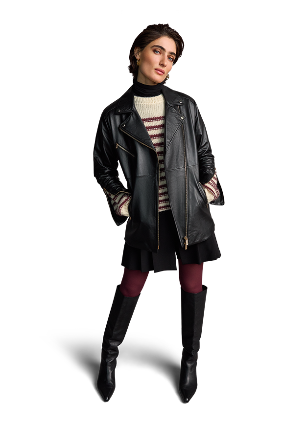 Riani-Lederjacke-Jacken & Mäntel-Black-Deal-Outlet-by-ARCHIVIST