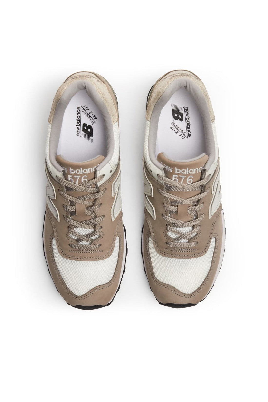 New Balance-OUTLET-SALE-576 Toasted Nut Made in England Sneakers-ARCHIVIST