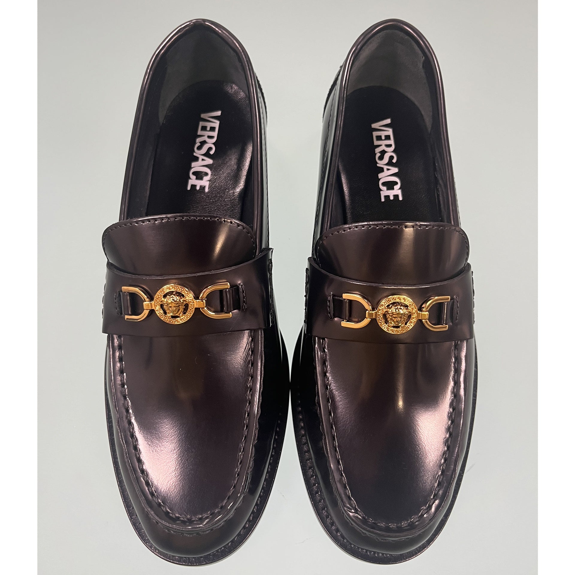 Versace Medusa '95 Leather Loafers