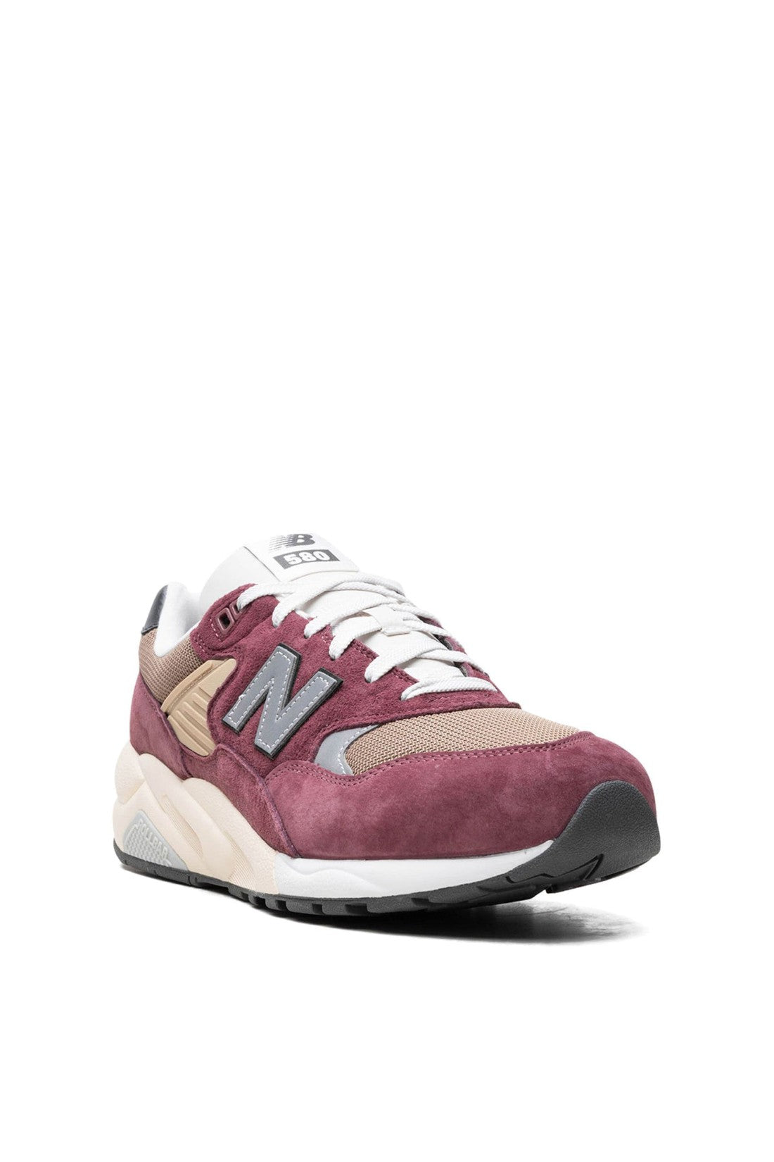 New Balance-OUTLET-SALE-580 Washed Burgundy Sneakers-ARCHIVIST