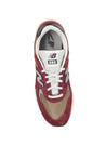 New Balance-OUTLET-SALE-580 Washed Burgundy Sneakers-ARCHIVIST