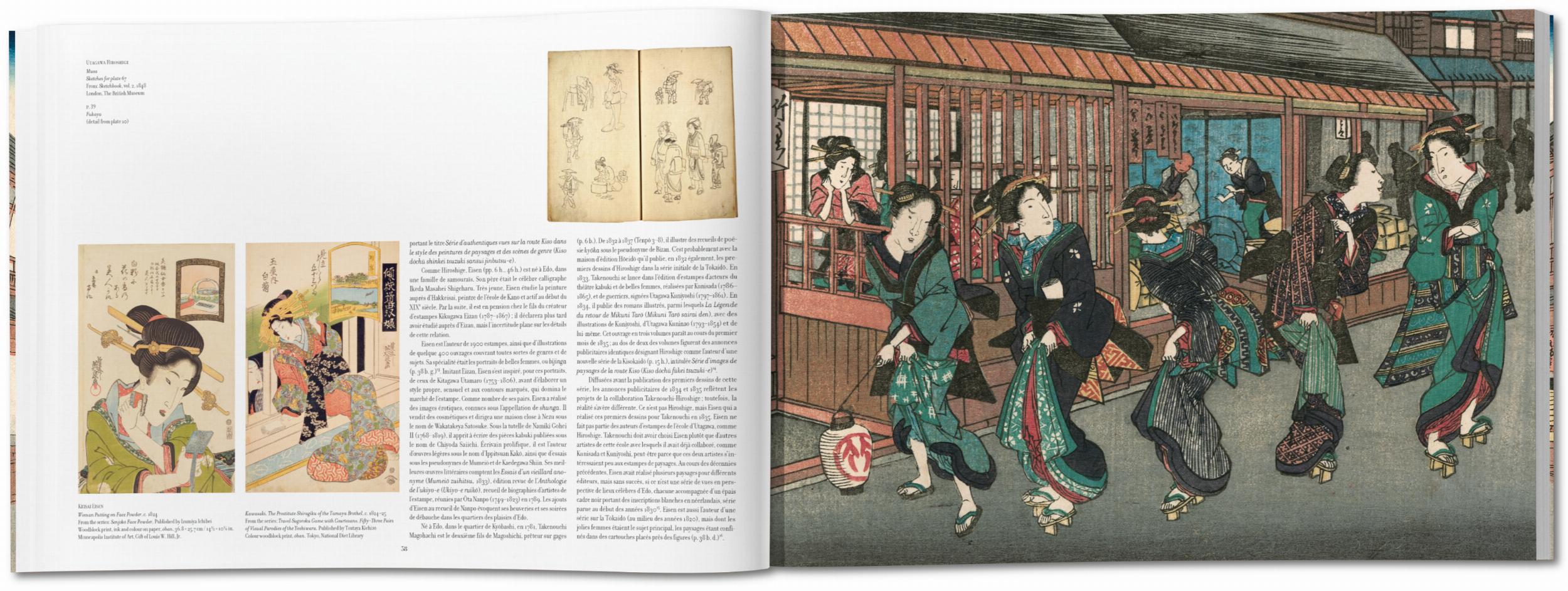 Taschen-Hiroshige & Eisen. The Sixty-Nine Stations along the Kisokaido (German, French, English)-Art-Black-Deal-Outlet-by-ARCHIVIST