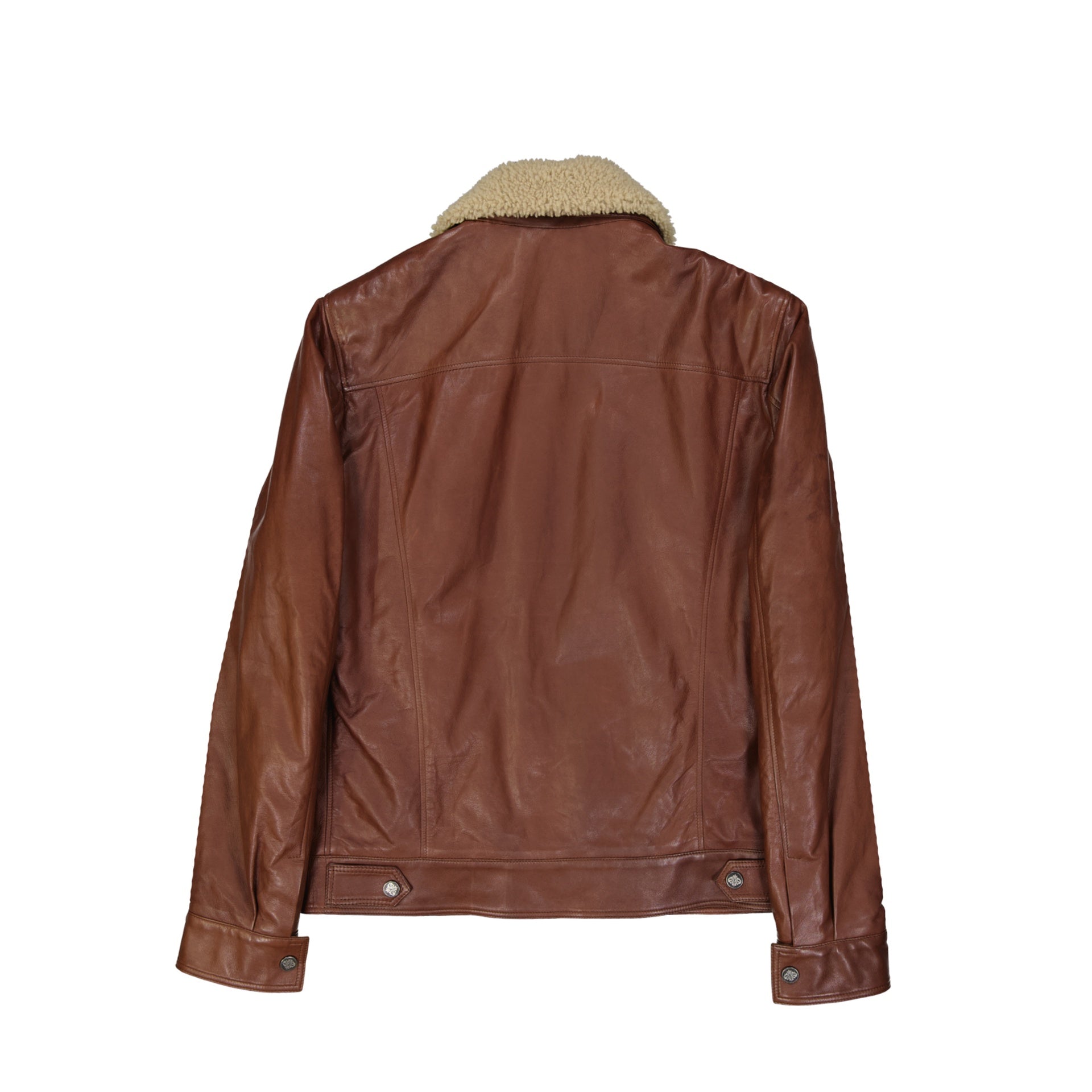 Borrelli Leather Jacket-MEN CLOTHING-Borrelli-ARCHIVIST
