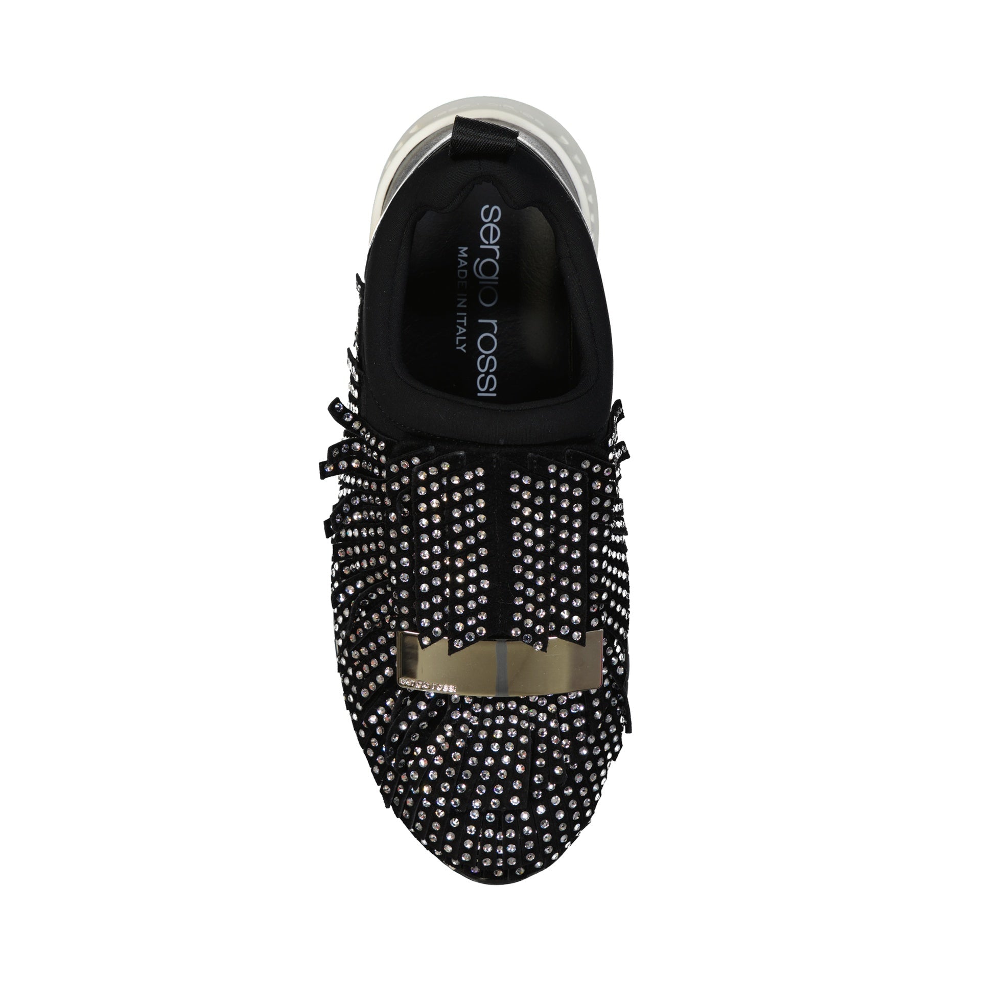 Sergio Rossi SR1 Running Crystals Sneakers