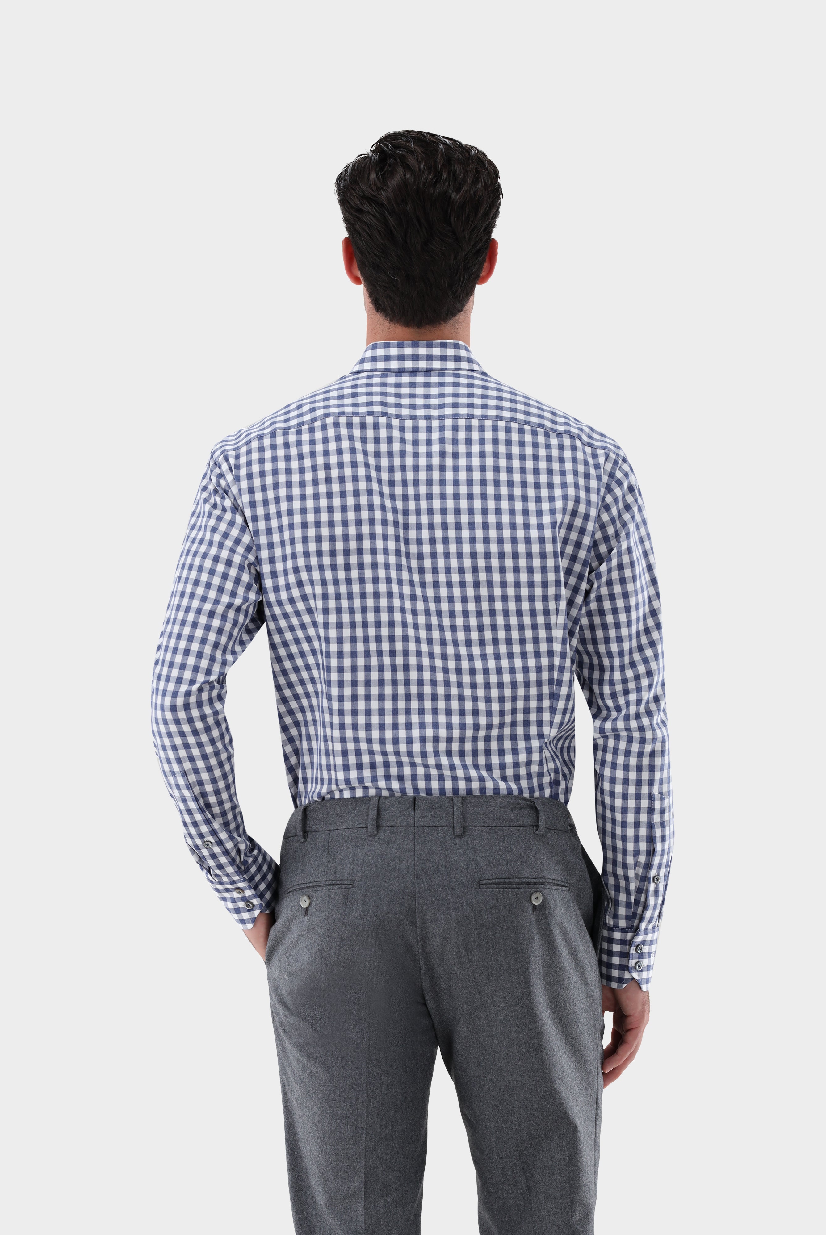 Checked flannel shirt Tailor Fit