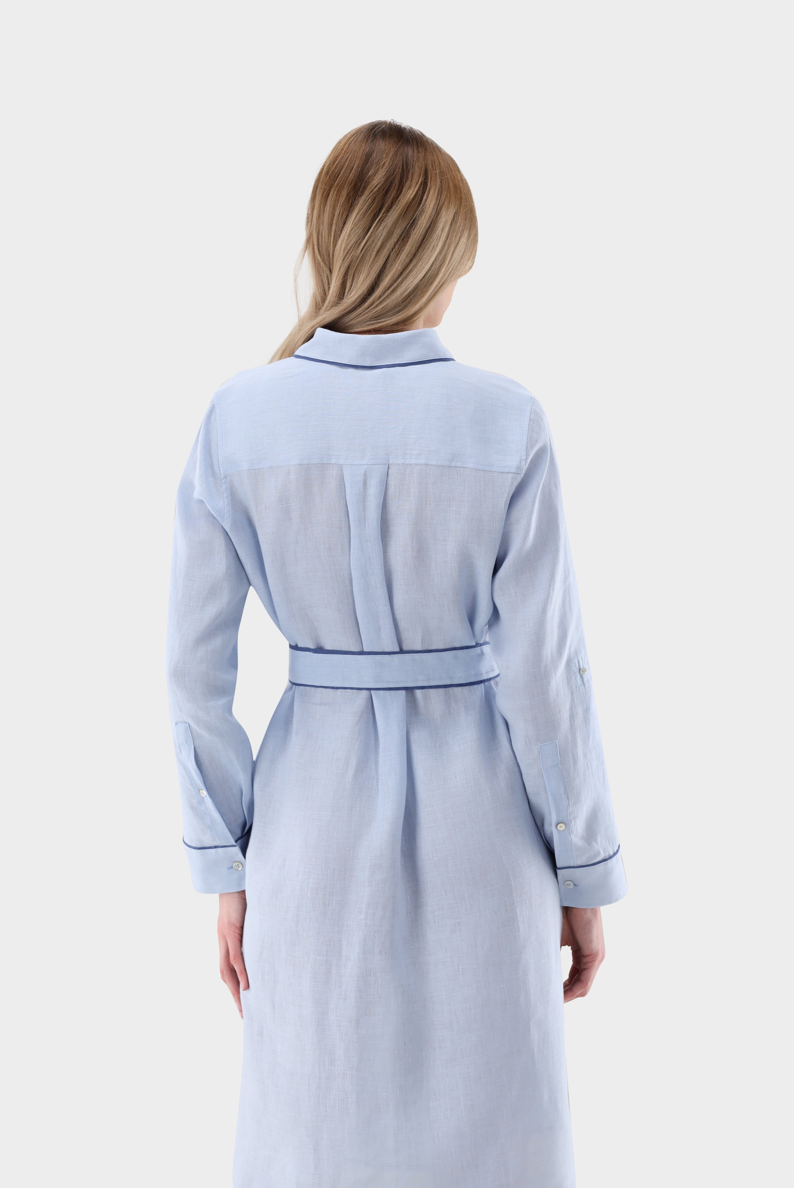 Van Laack-Hemdblusenkleid aus Leinen-Kleider & Röcke-Black-Deal-Outlet-by-ARCHIVIST