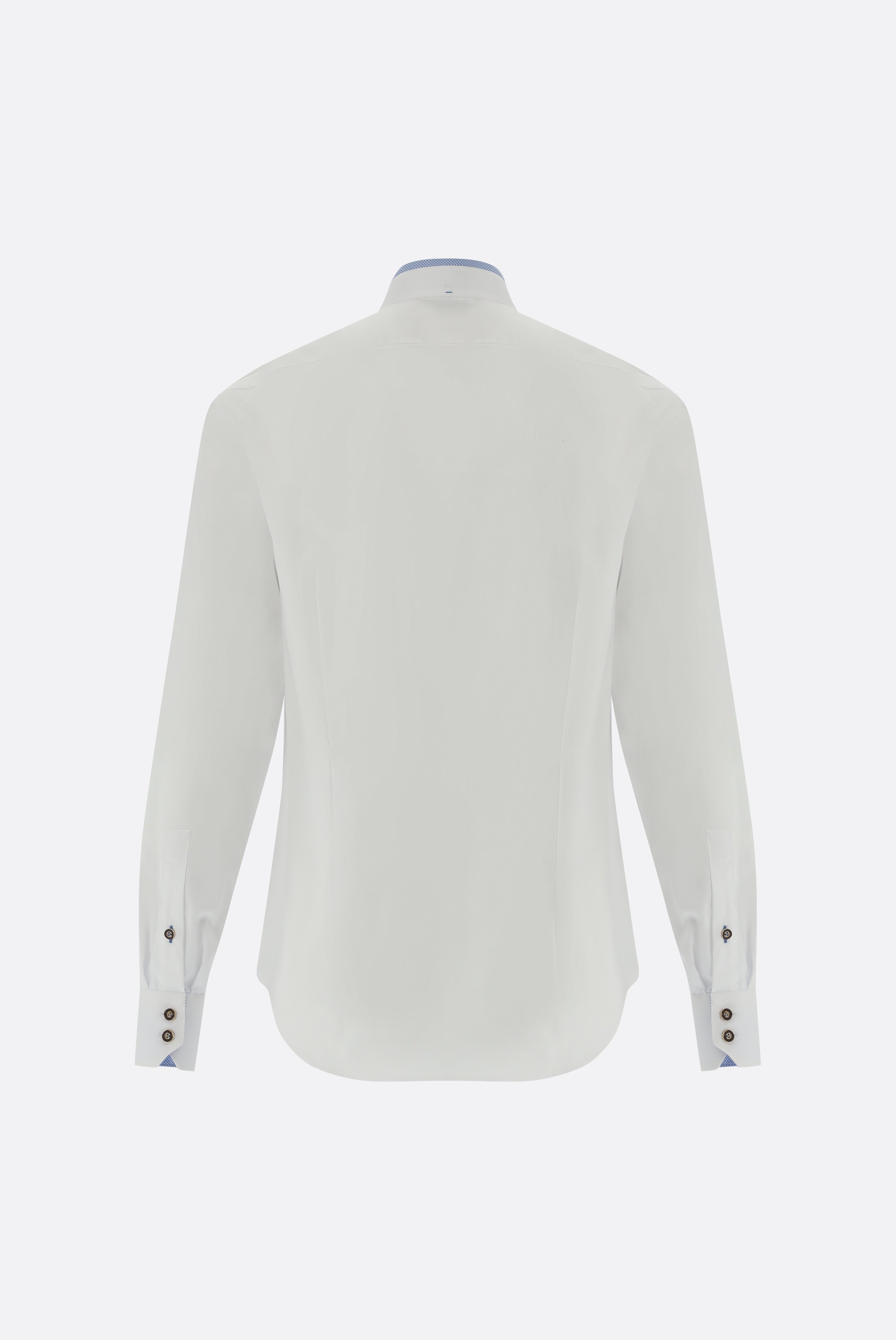 Van Laack-Oxford Trachtenhemd mit blau-karierten Farbdetails Tailor Fit-Hemden & Blusen-Black-Deal-Outlet-by-ARCHIVIST