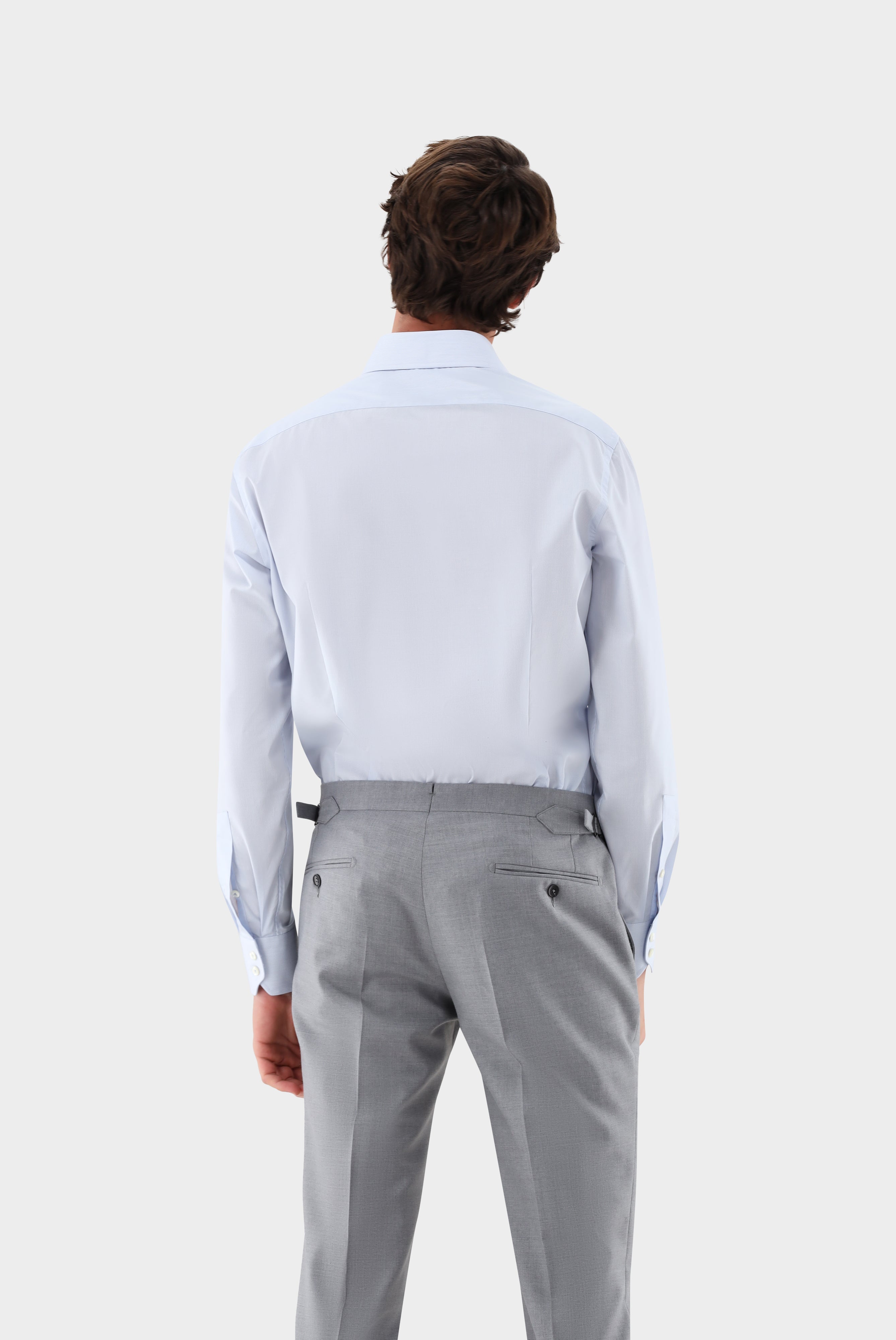 Non-iron twill shirt, tailor fit