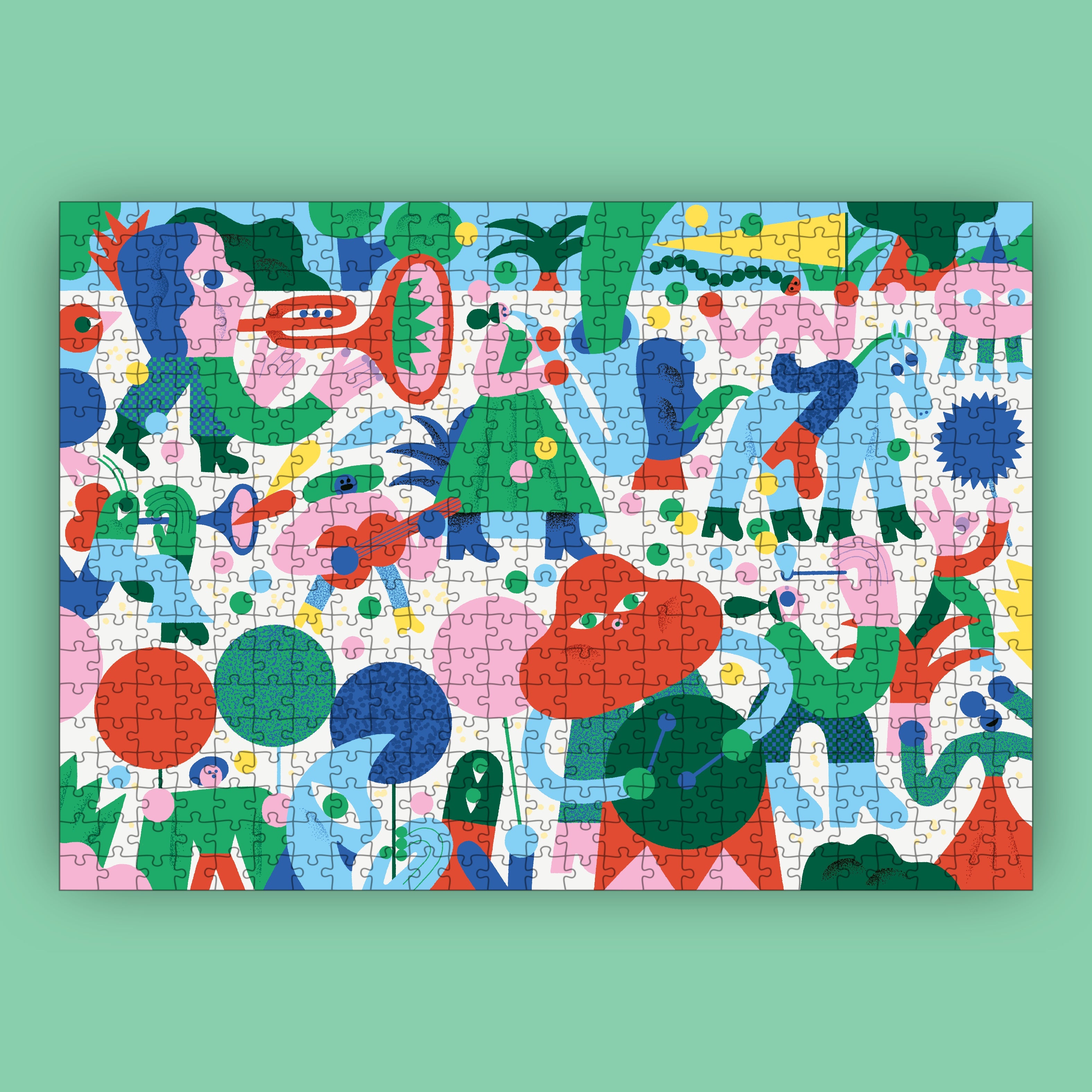Das Puzzle Kollektiv-"Dream Parade"-500 Teile-Black-Deal-Outlet-by-ARCHIVIST