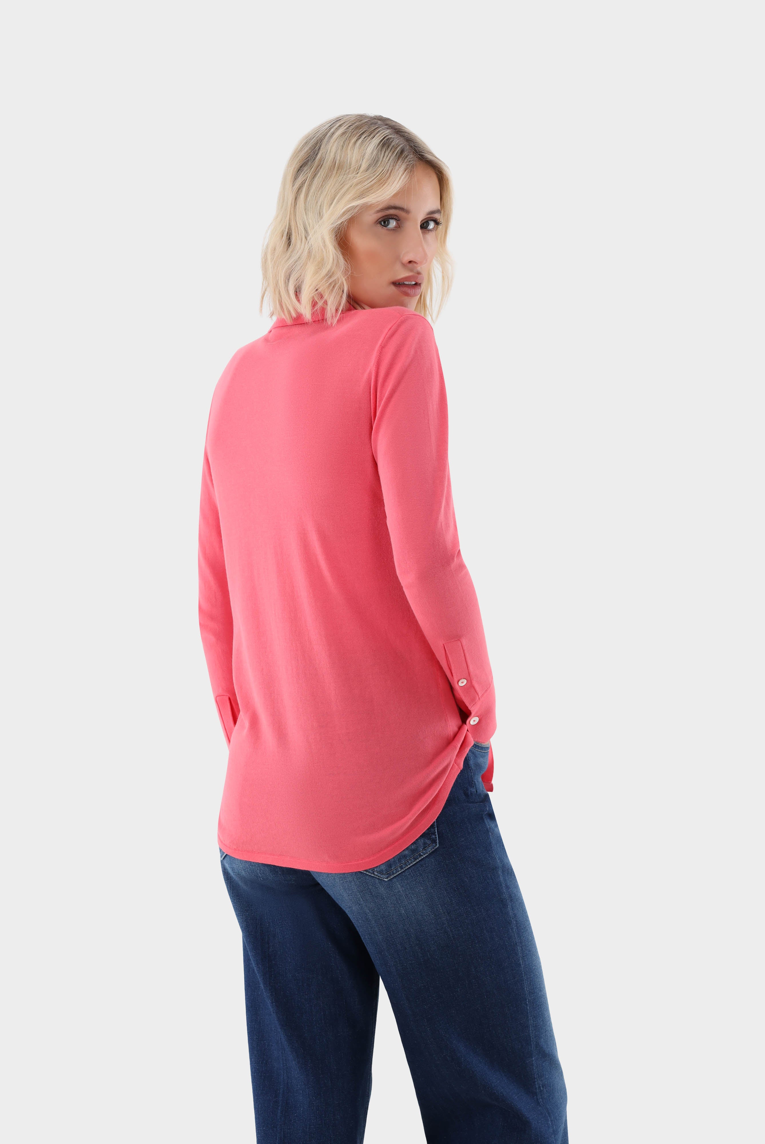 Strick Shirt aus Baumwolle