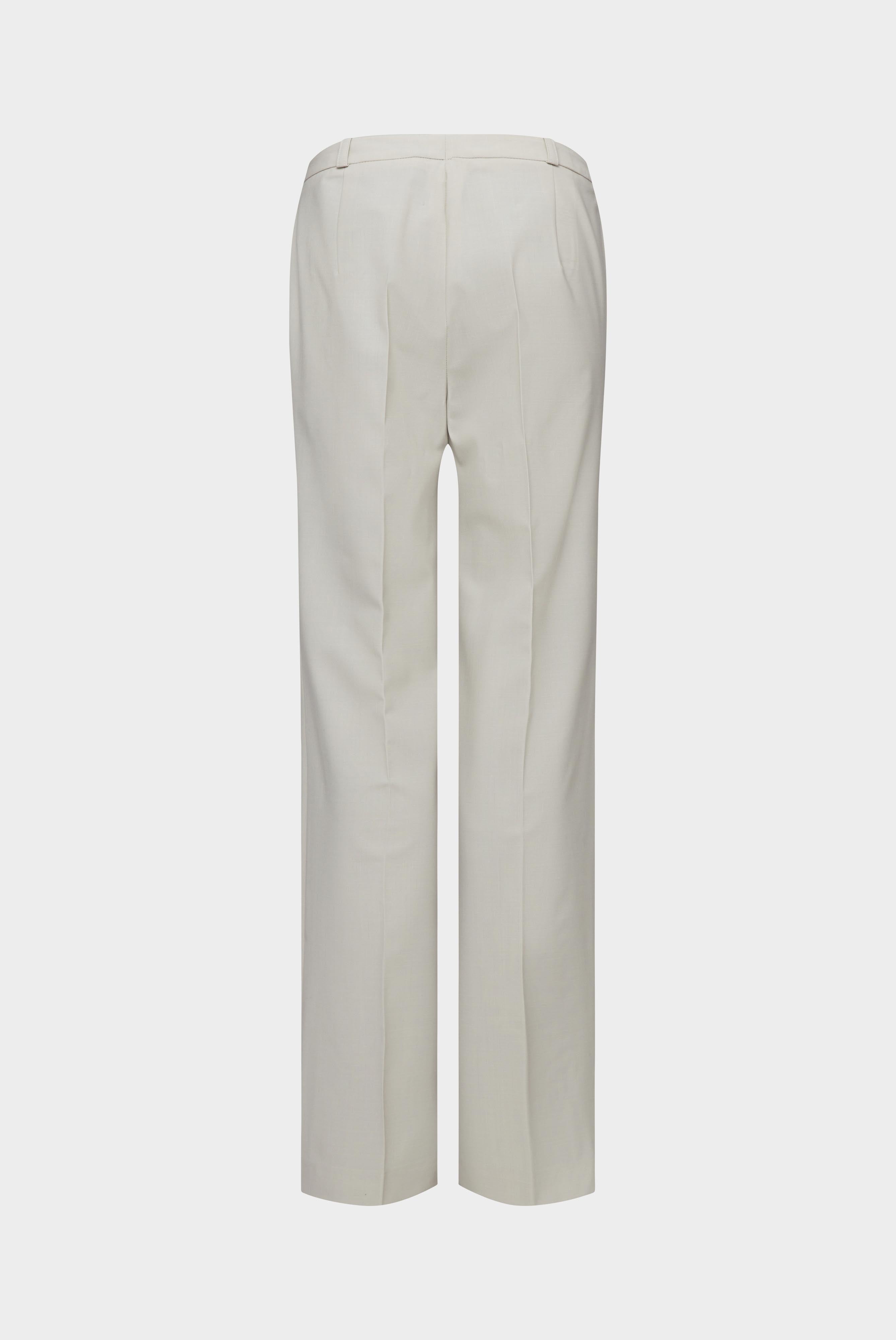 Hose mit geradem Bein und Stretchanteil