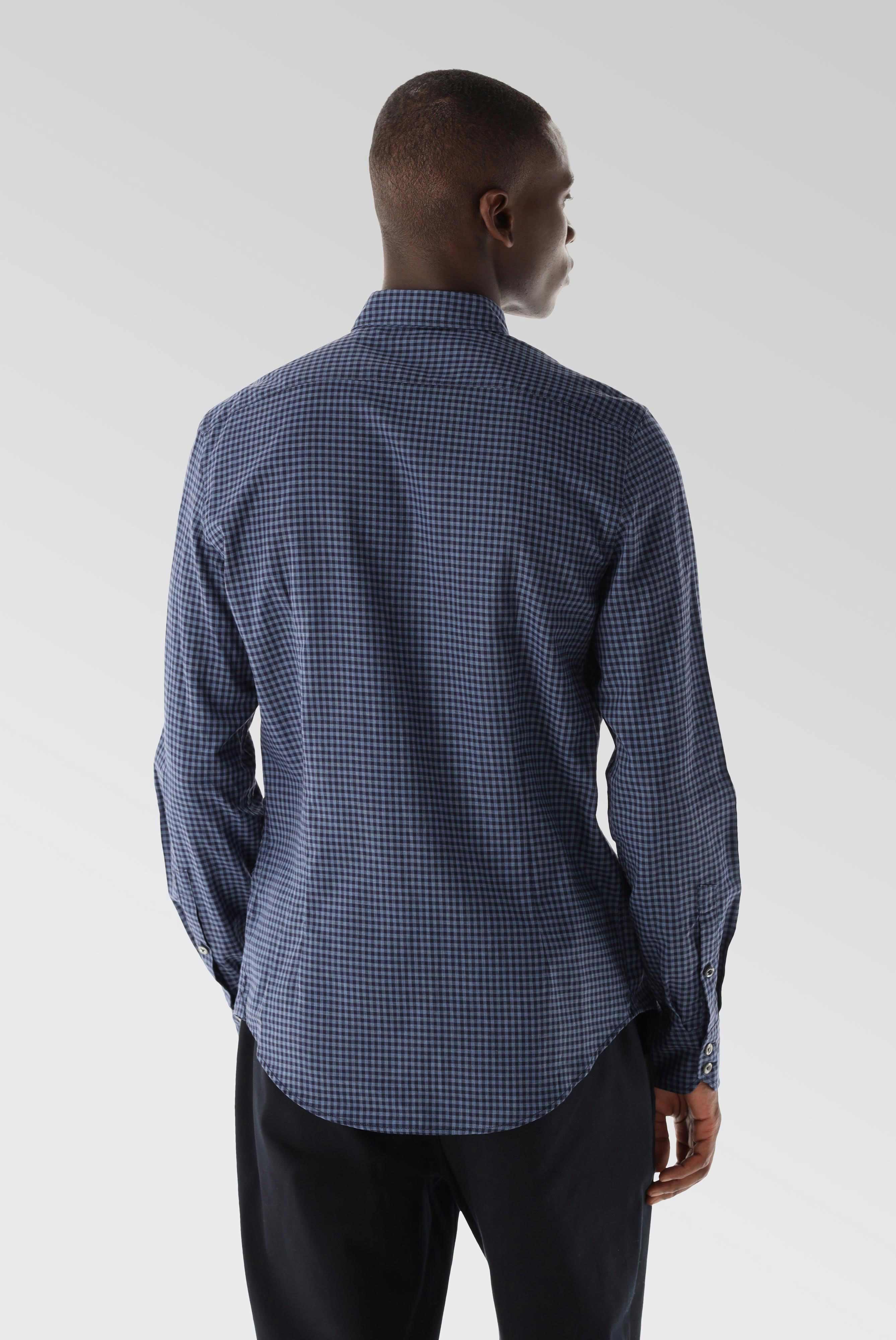 Van Laack-Flanell Hemd mit Karomuster Tailor Fit-Hemden & Blusen-Black-Deal-Outlet-by-ARCHIVIST