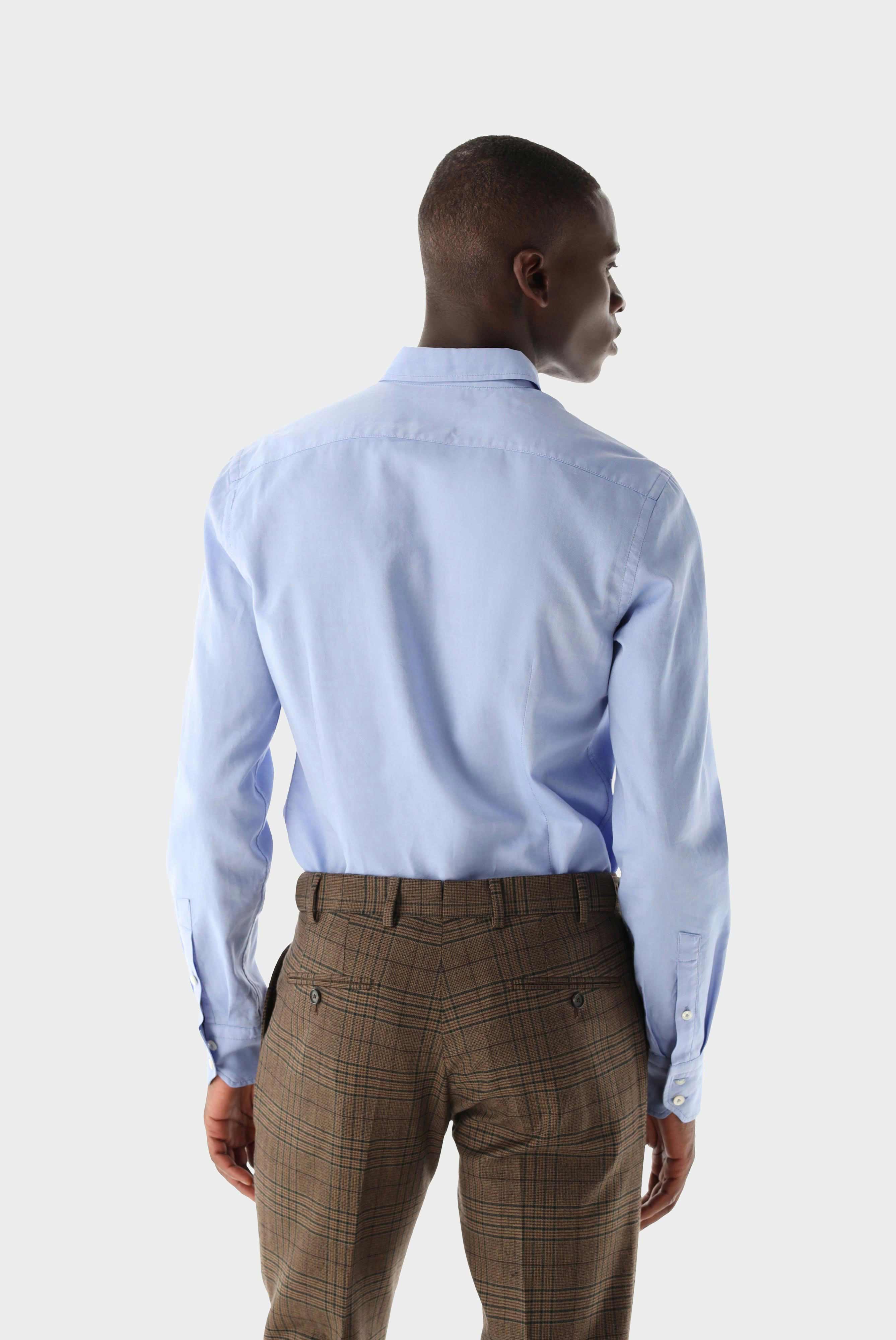 Button-down Oxford shirt with colour detail