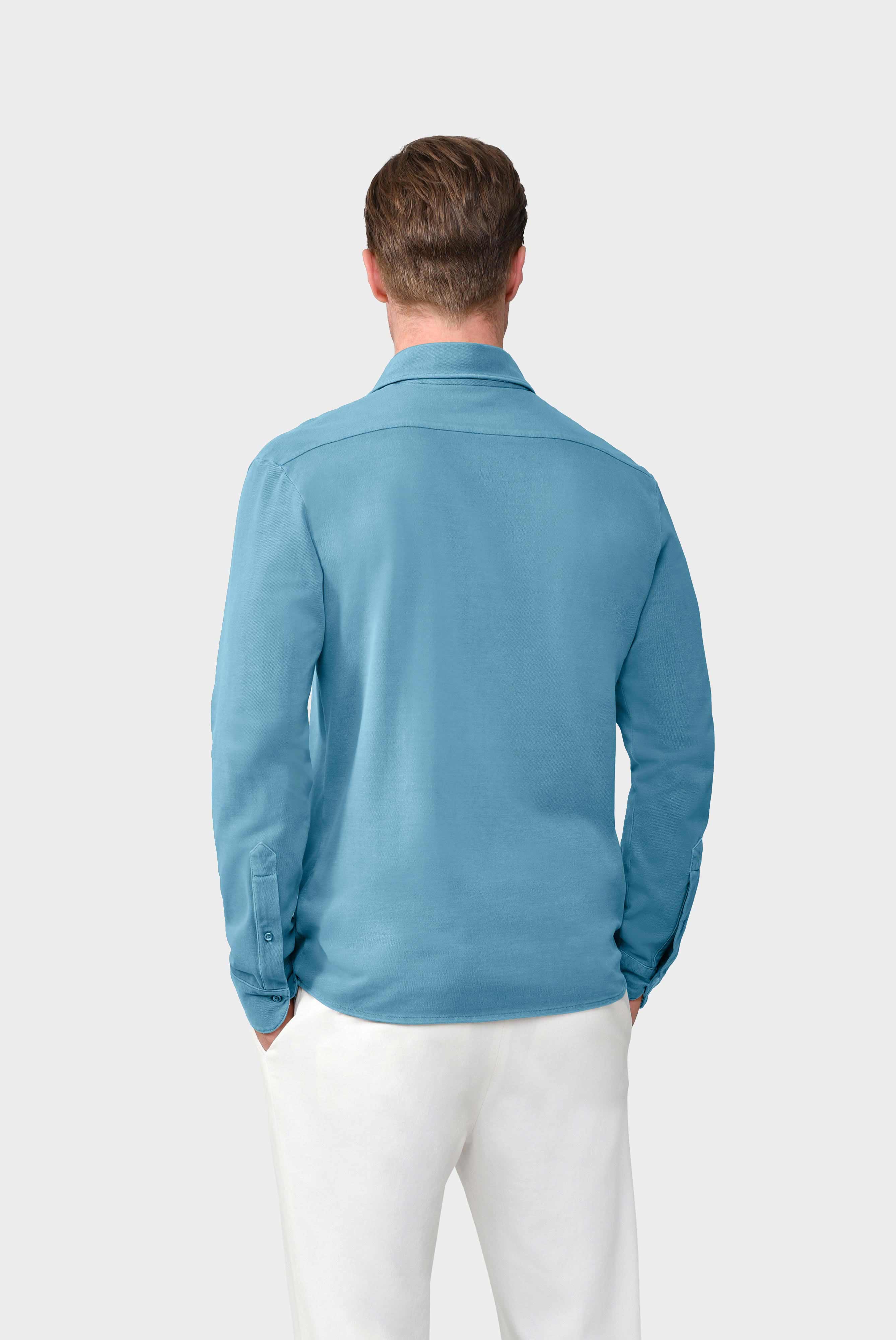 Garment Dyed Piqué Hemd