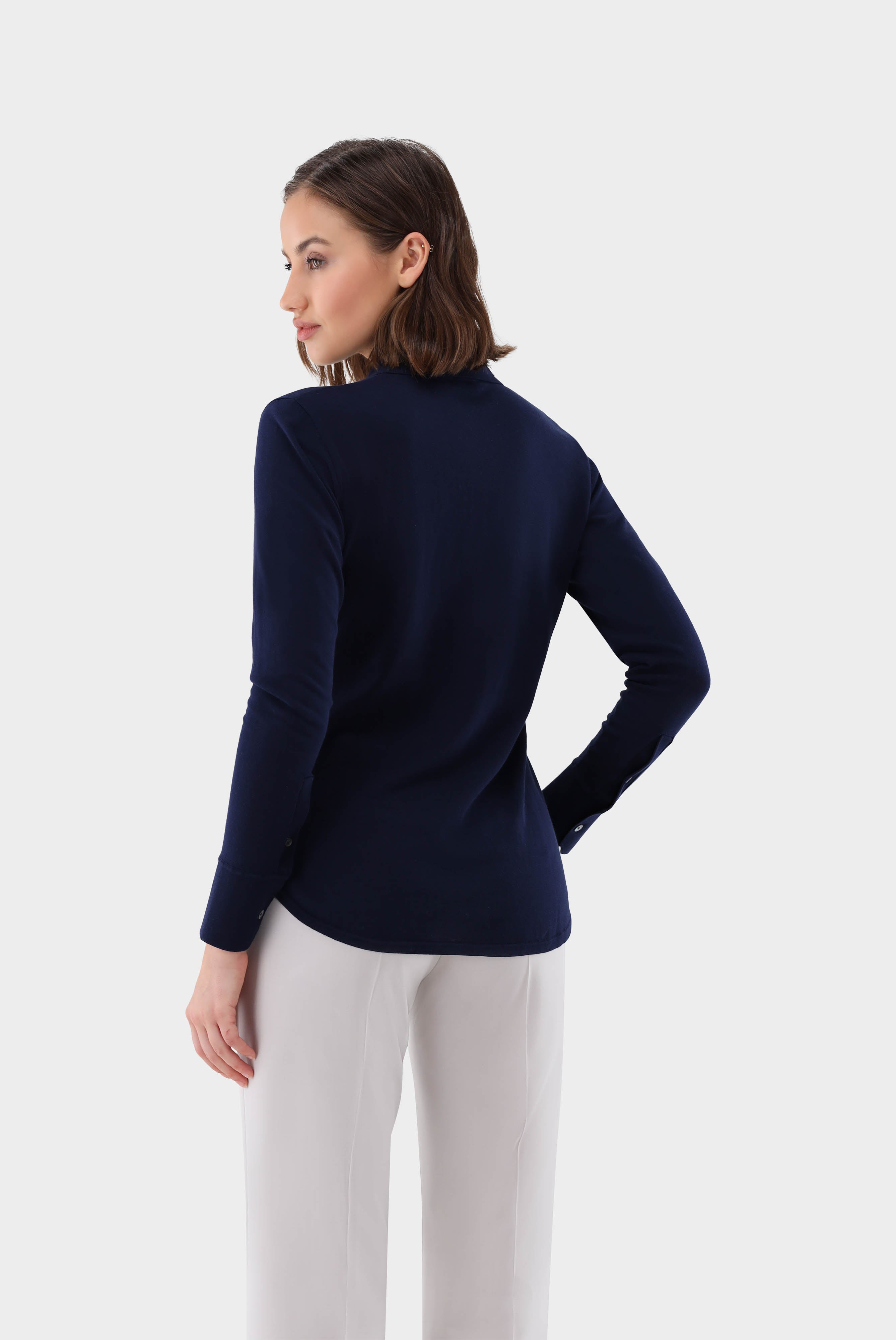 Strick Shirt aus Baumwolle