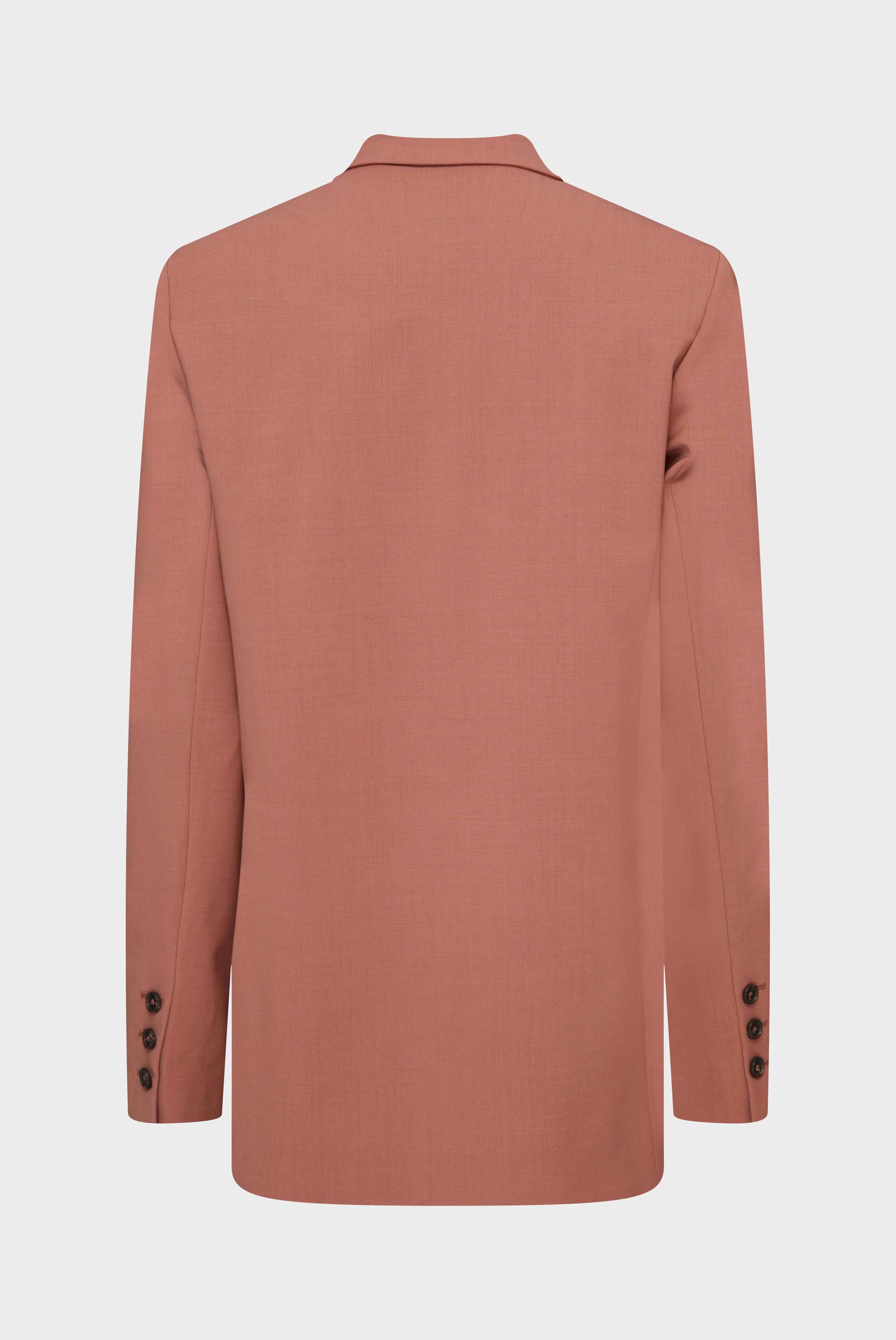 Lockerer Blazer mit Stretch