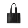 Chloé-Chloe Woody Medium Leather Tote Bag-WOMEN BAGS-Black-Deal-Outlet-by-ARCHIVIST
