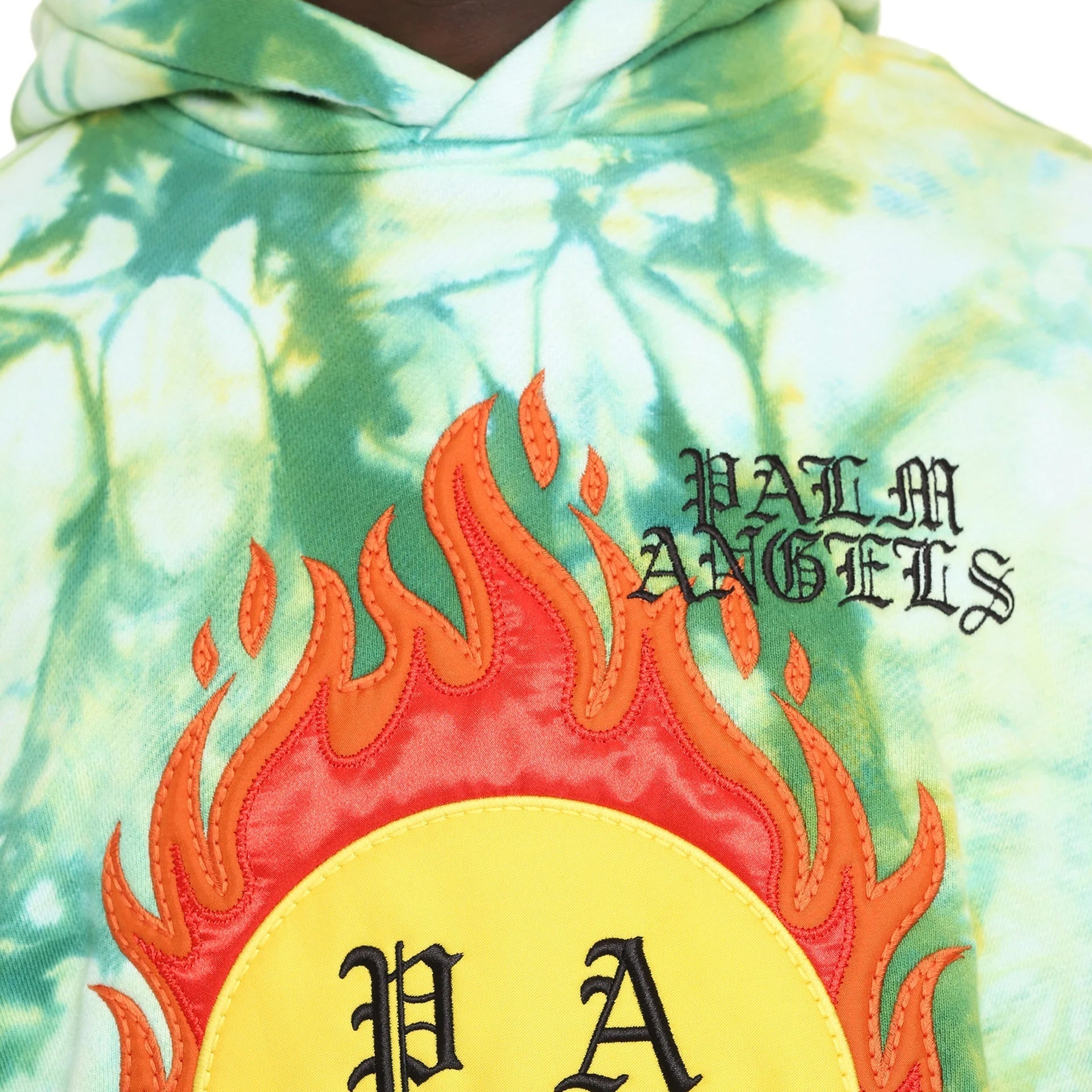 Palm Angels-Palm Angels Hoodie Patch Sweatshirt-MEN CLOTHING-Black-Deal-Outlet-by-ARCHIVIST