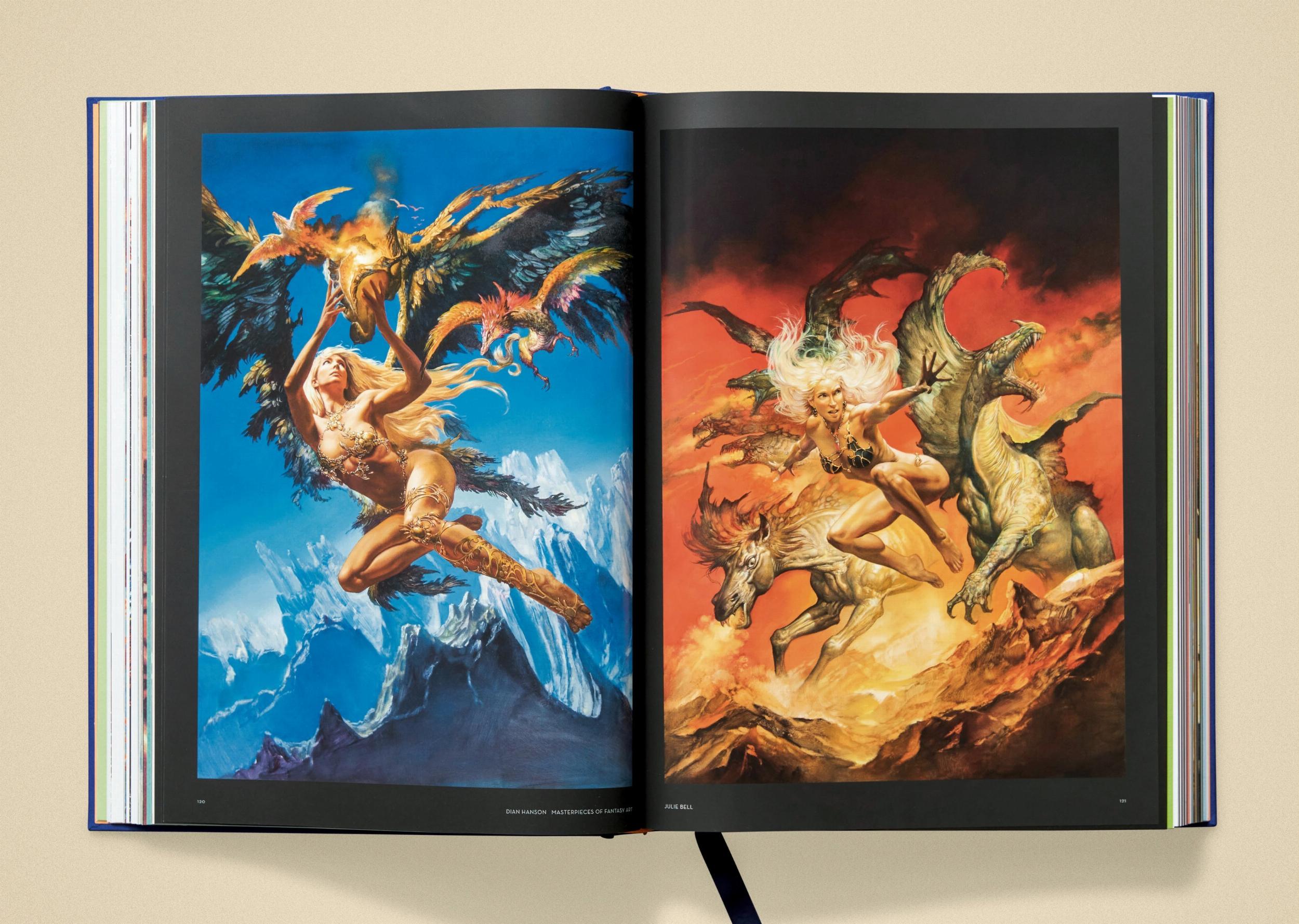 Taschen-Masterpieces of Fantasy Art (German, French, English)-Art-Black-Deal-Outlet-by-ARCHIVIST