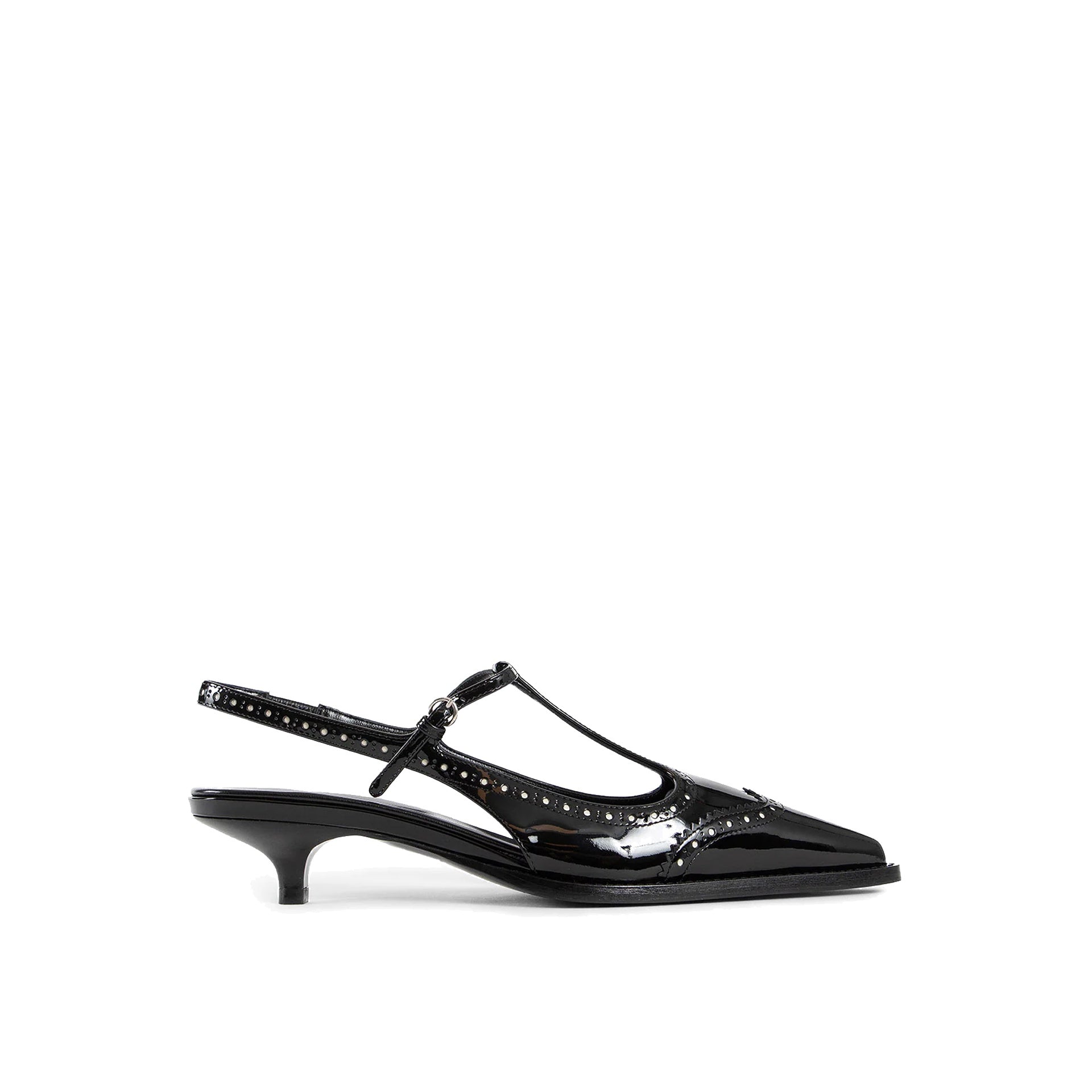 Miu Miu-Miu Miu Leather Slingback Pumps-WOMEN SHOES-Black-Deal-Outlet-by-ARCHIVIST