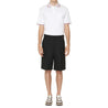 Gucci-Gucci Gabardine Bermuda Shorts-MEN CLOTHING-Black-Deal-Outlet-by-ARCHIVIST