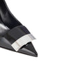 Sergio Rossi-Sergio Rossi Leather Pumps-WOMEN SHOES-Black-Deal-Outlet-by-ARCHIVIST