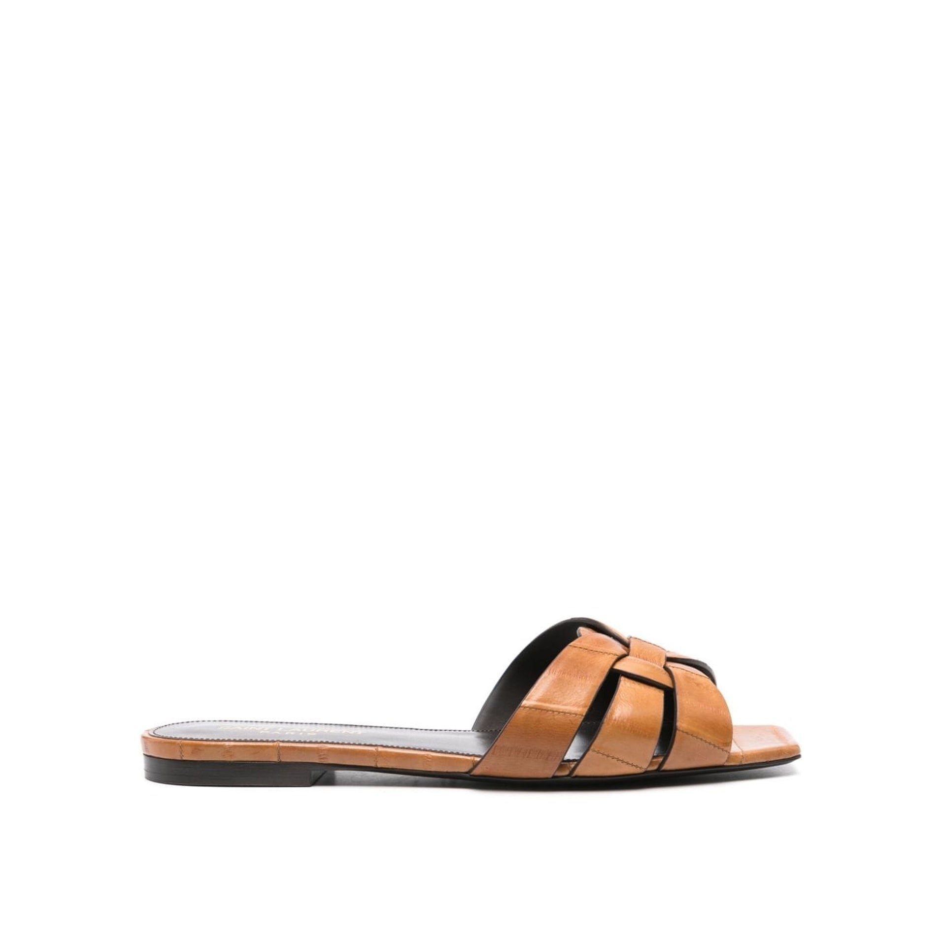 Saint Laurent Tribute Flat Sandals